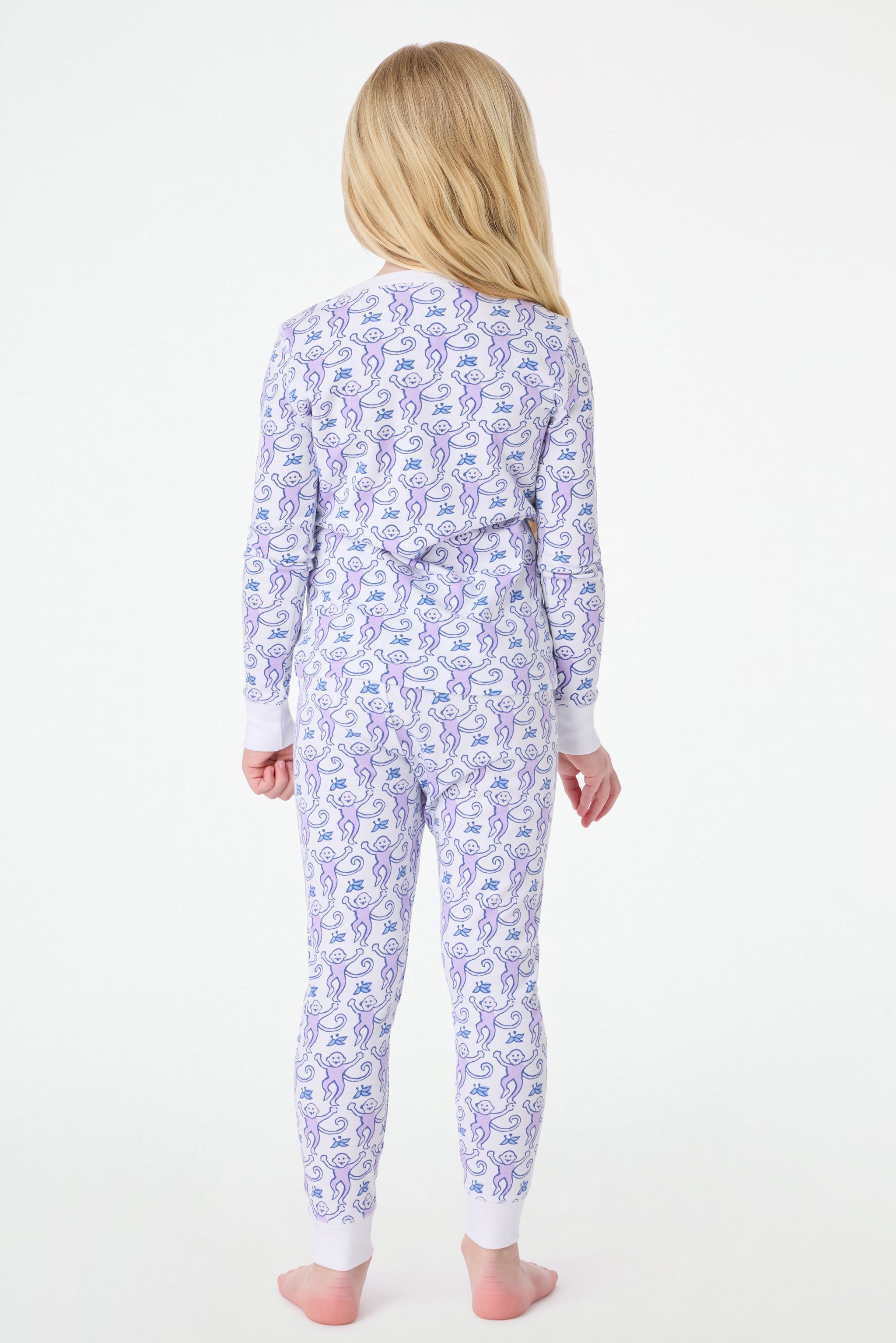 Monkey Print Pajamas for Kids