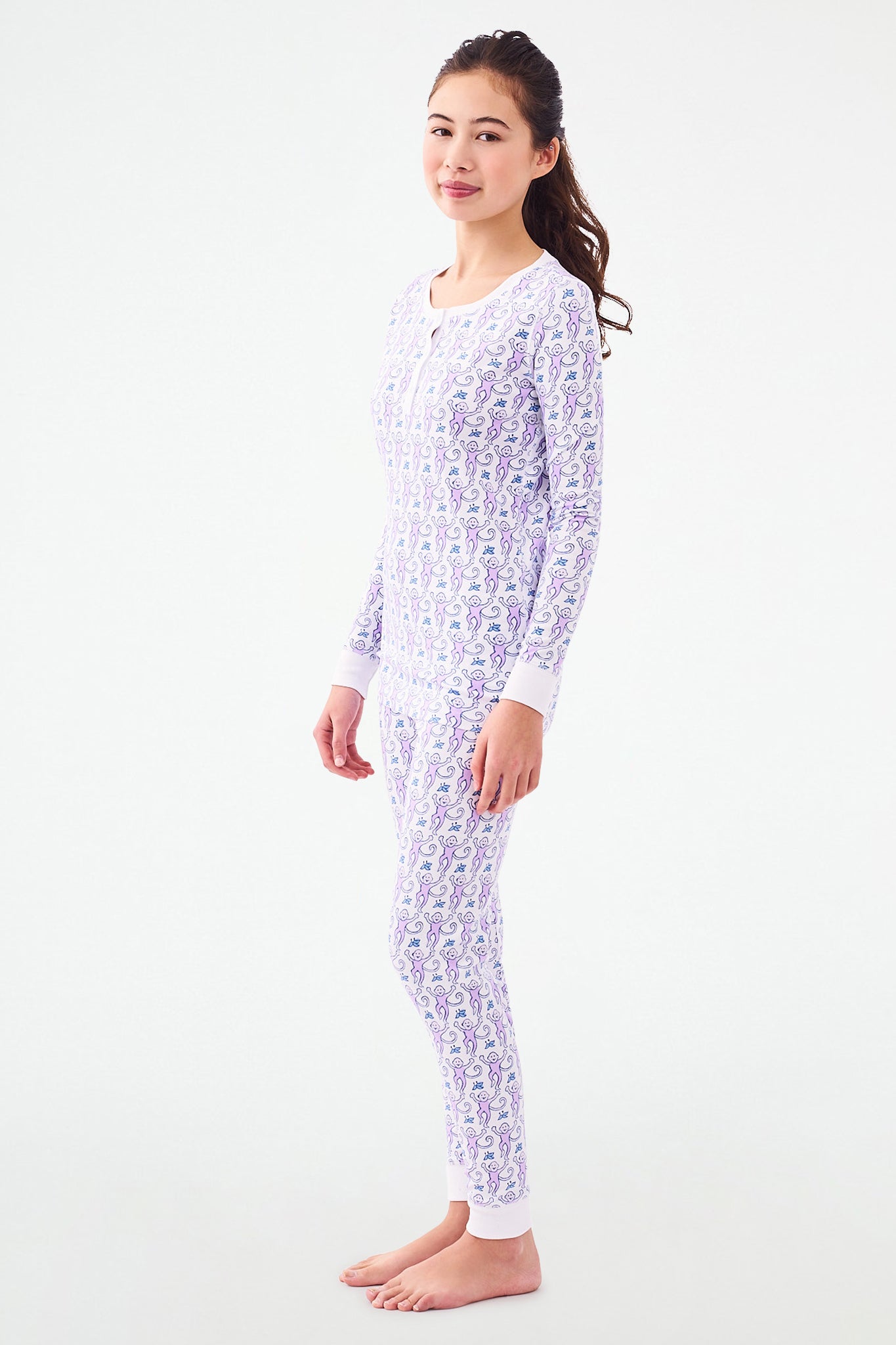 Monkey Print Pajamas for Kids