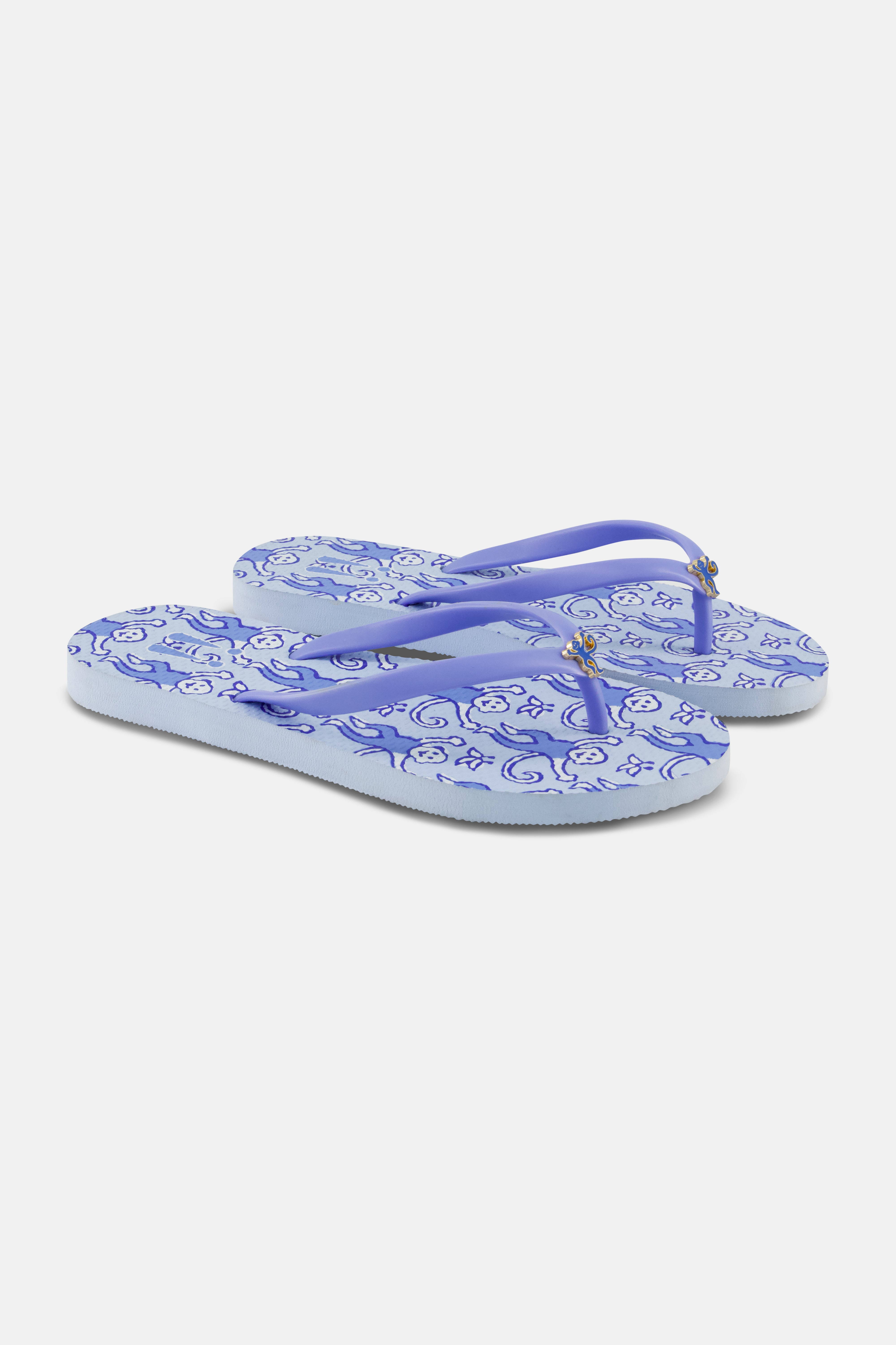Monkey Print Flip Flops for Summer