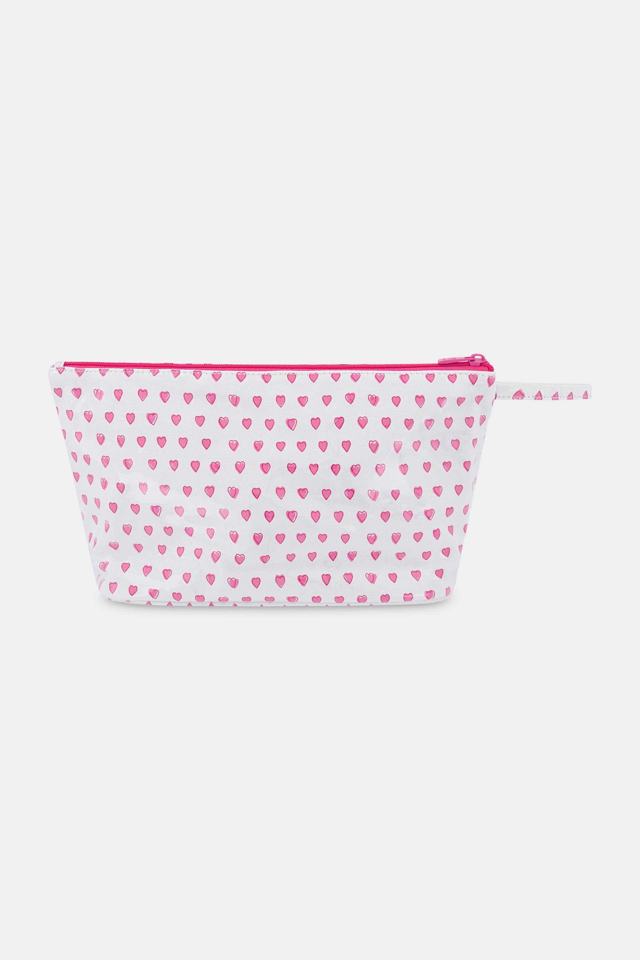 Hearts Pattern Travel Toiletry Bag