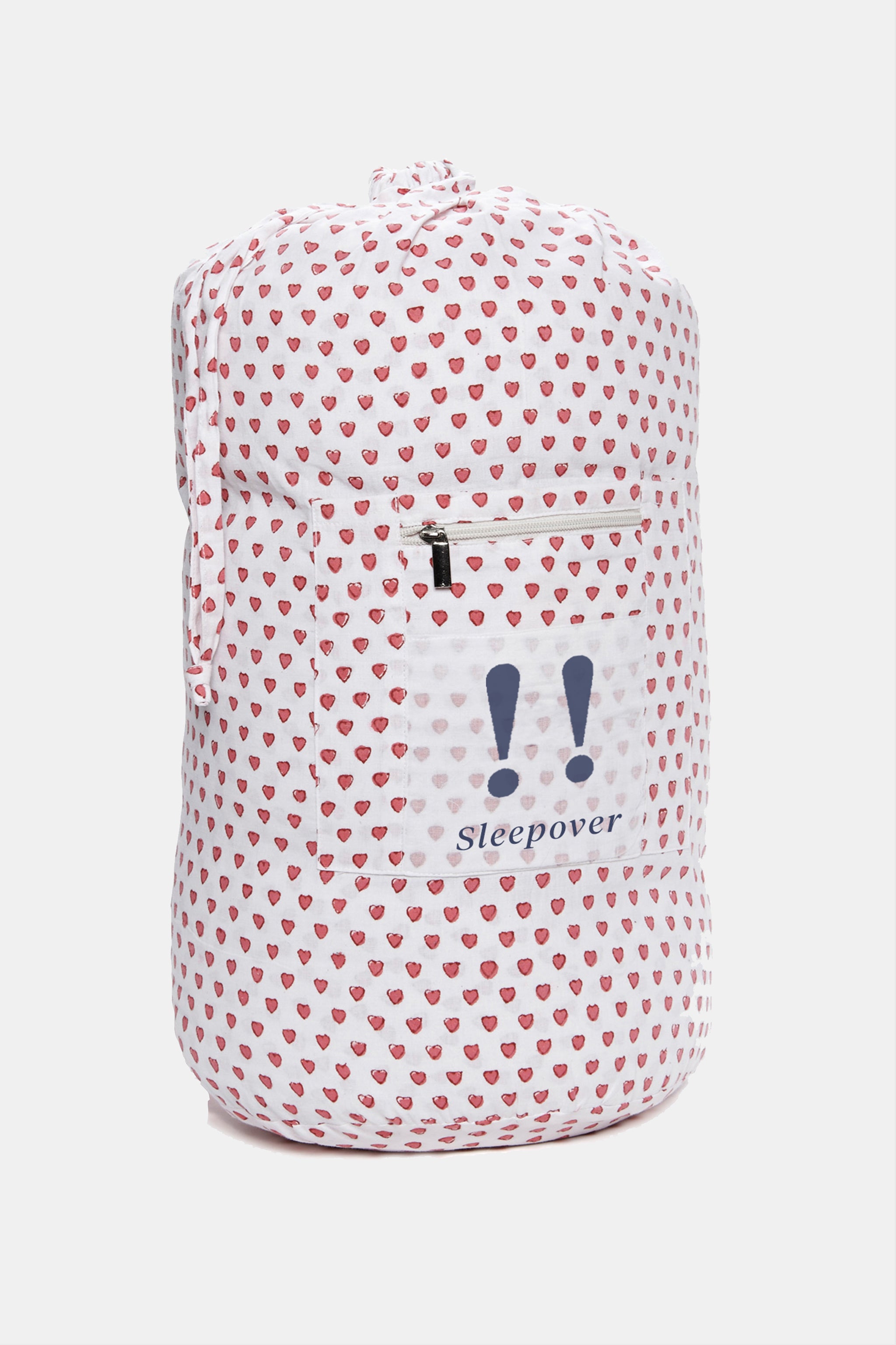 Hearts Sleepover Bag for Kids