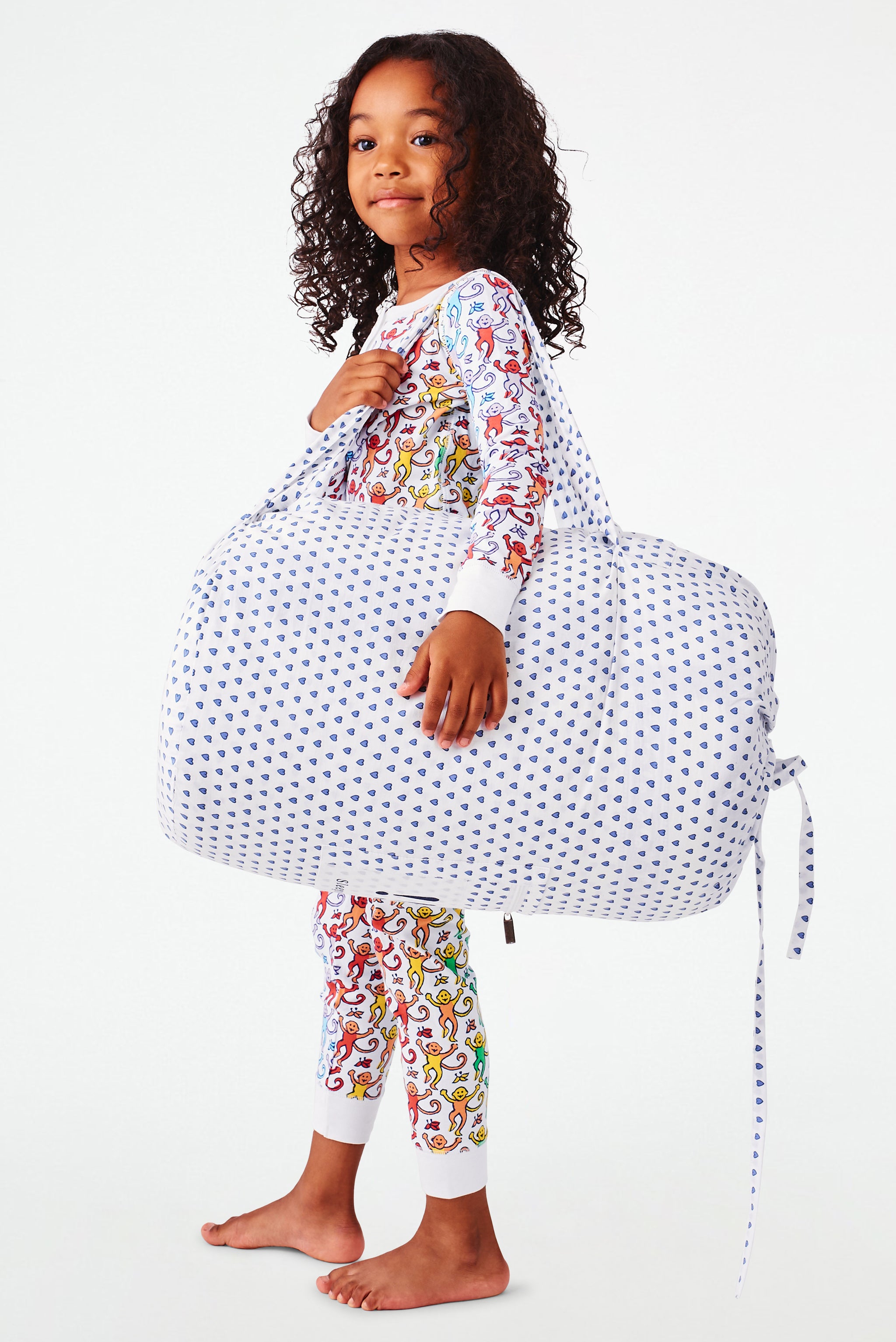 Hearts Sleepover Bag for Kids