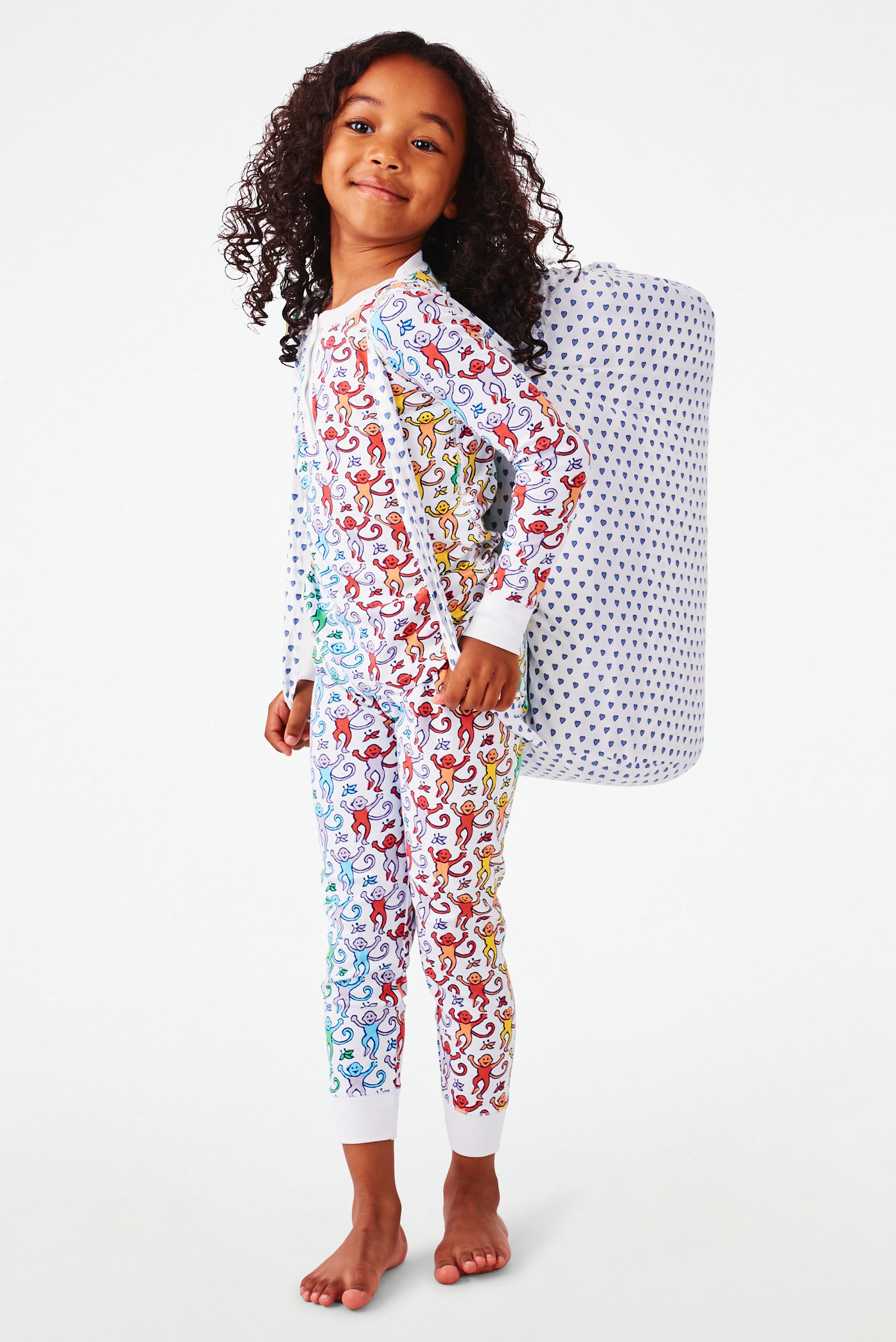 Hearts Sleepover Bag for Kids