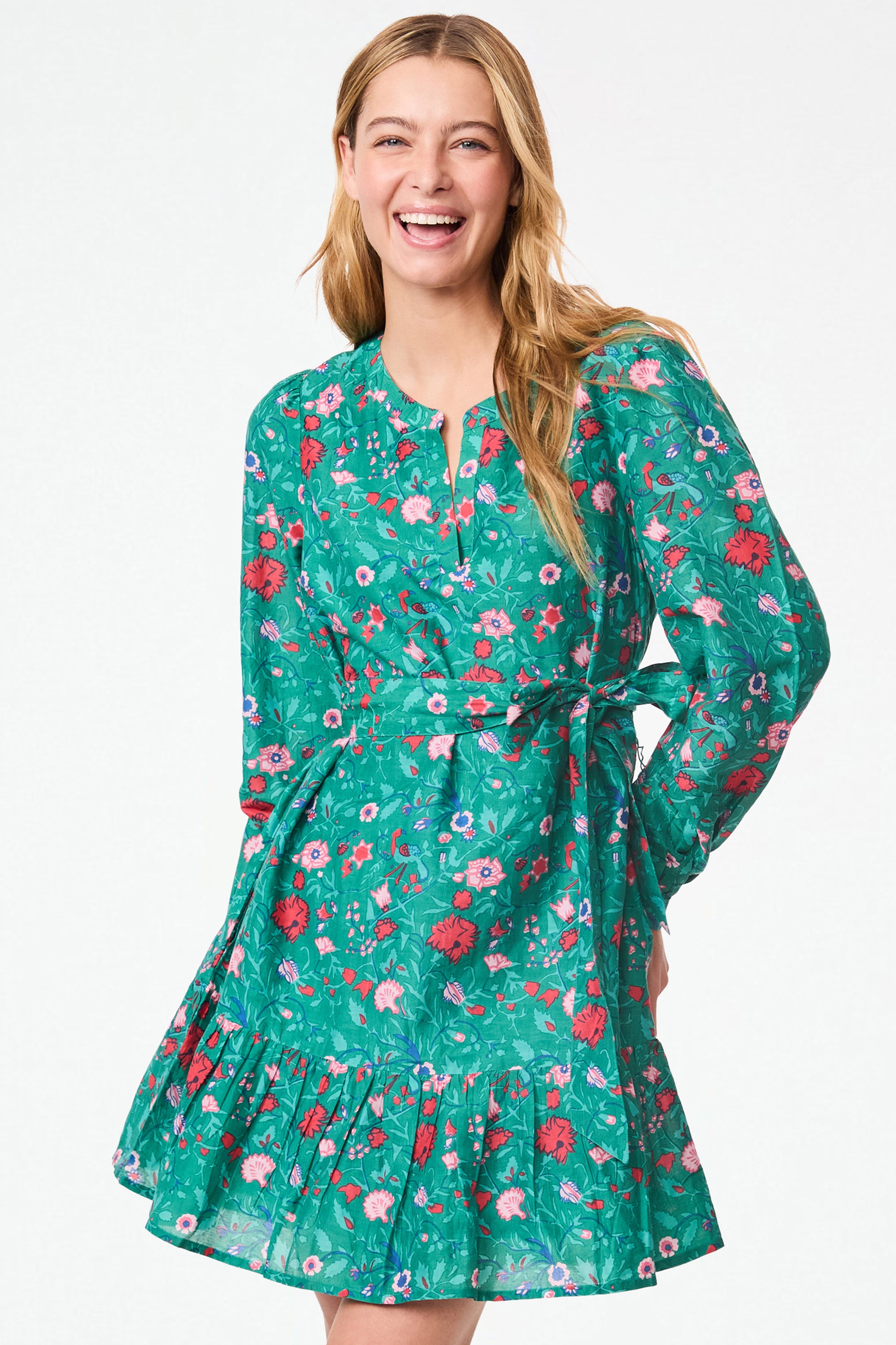 Floral Philippa Dress by Pavone