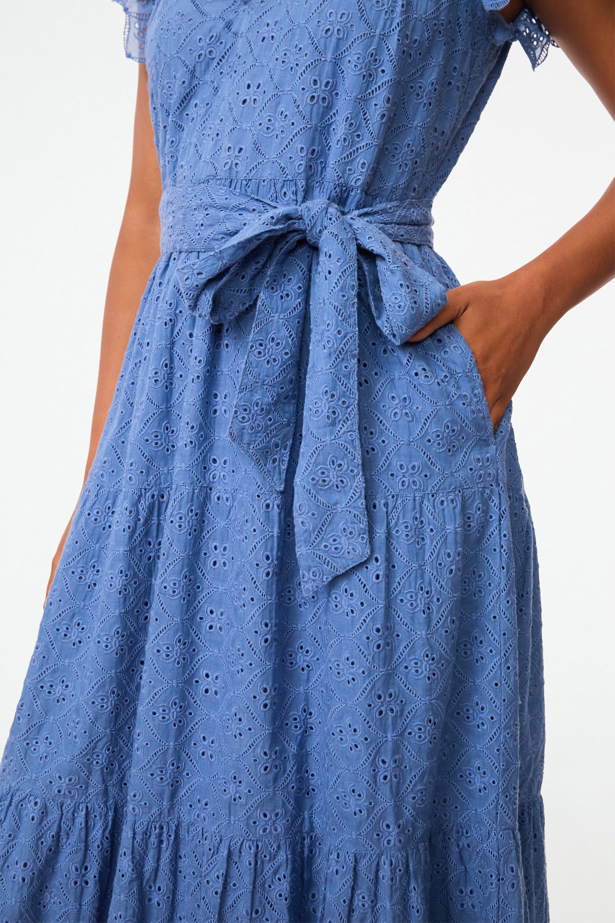 Elsa Paulina Eyelet Dress