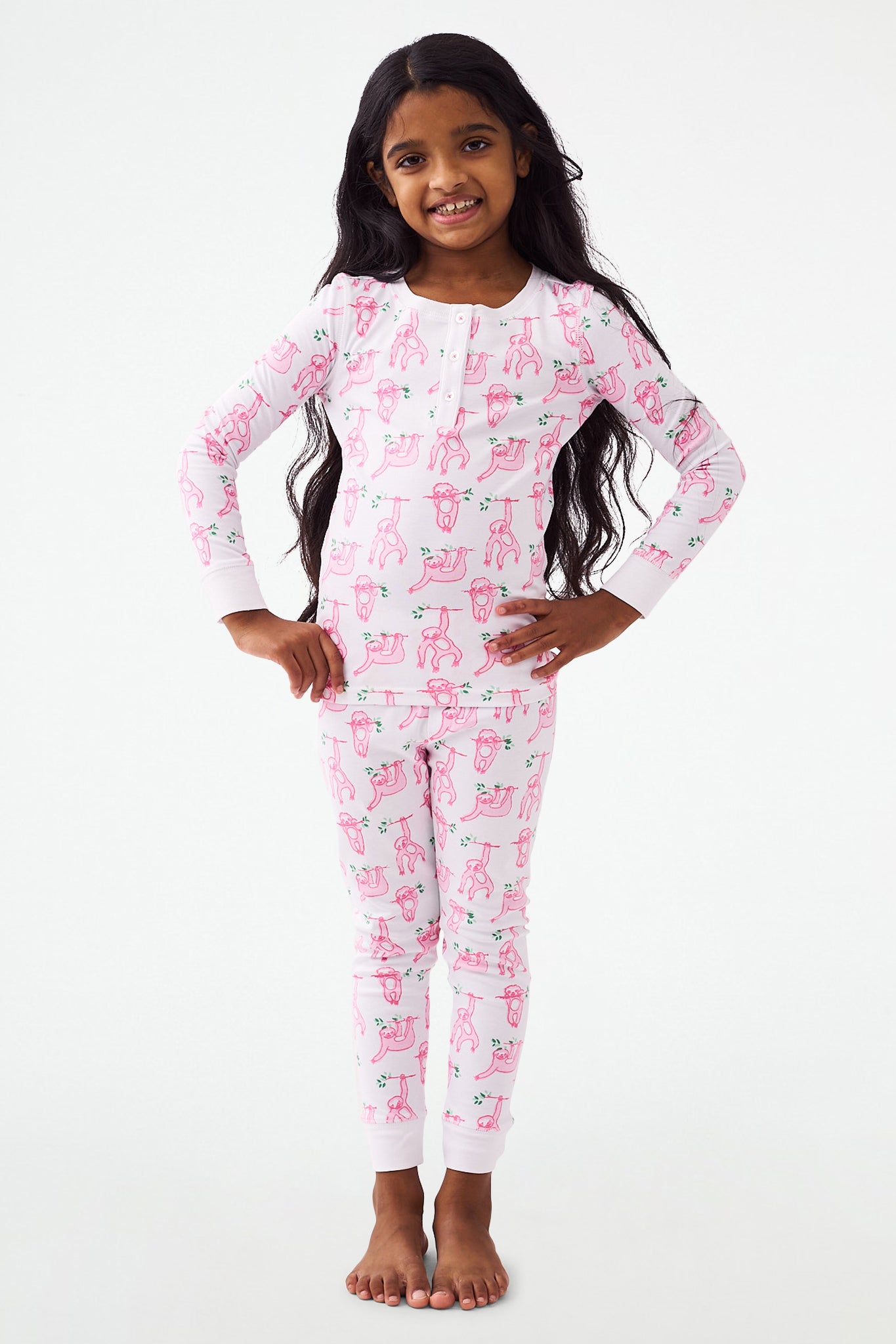 Cozy Sloth Pajamas for Kids