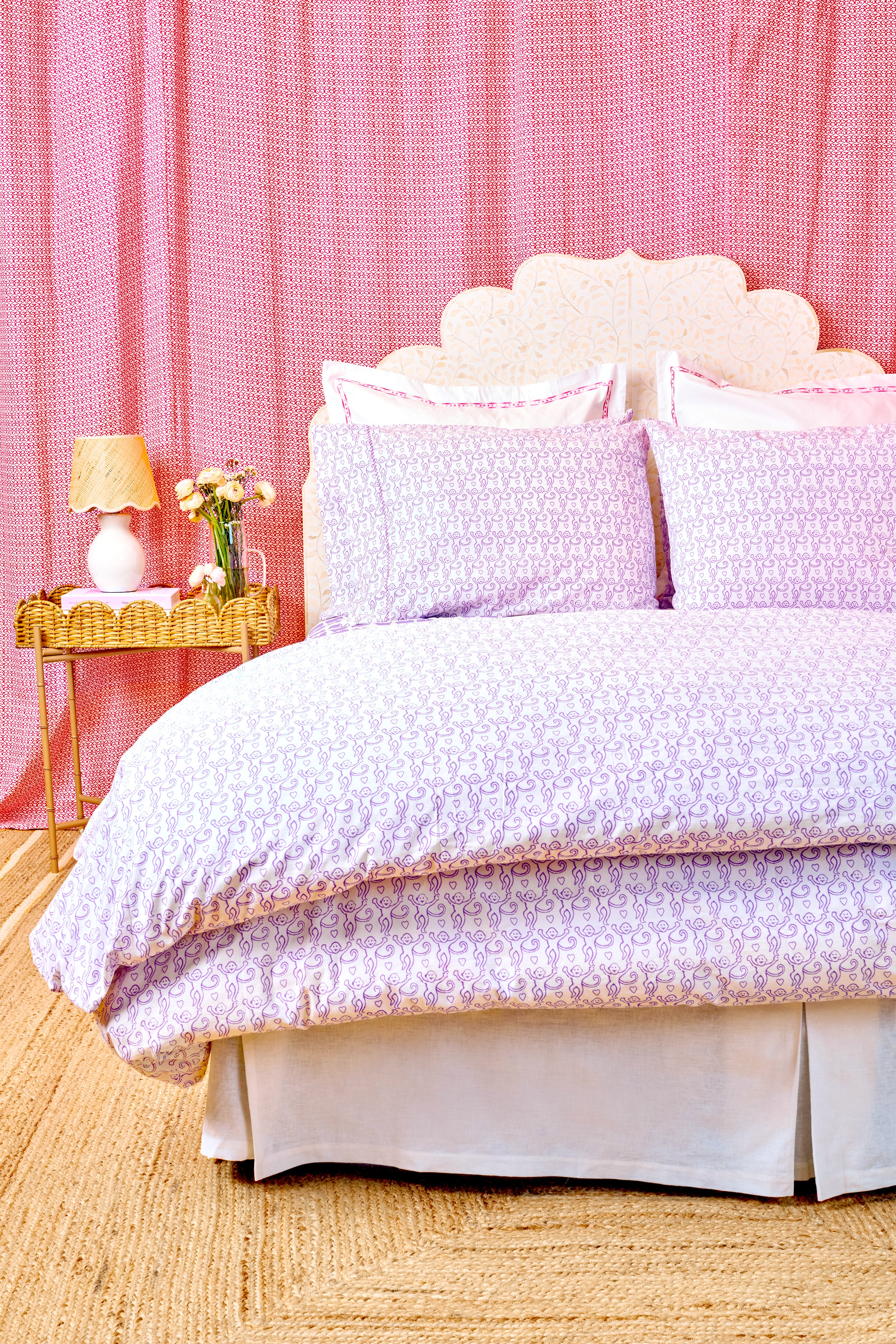 Monkey Print Duvet Cover - Playful Bedding