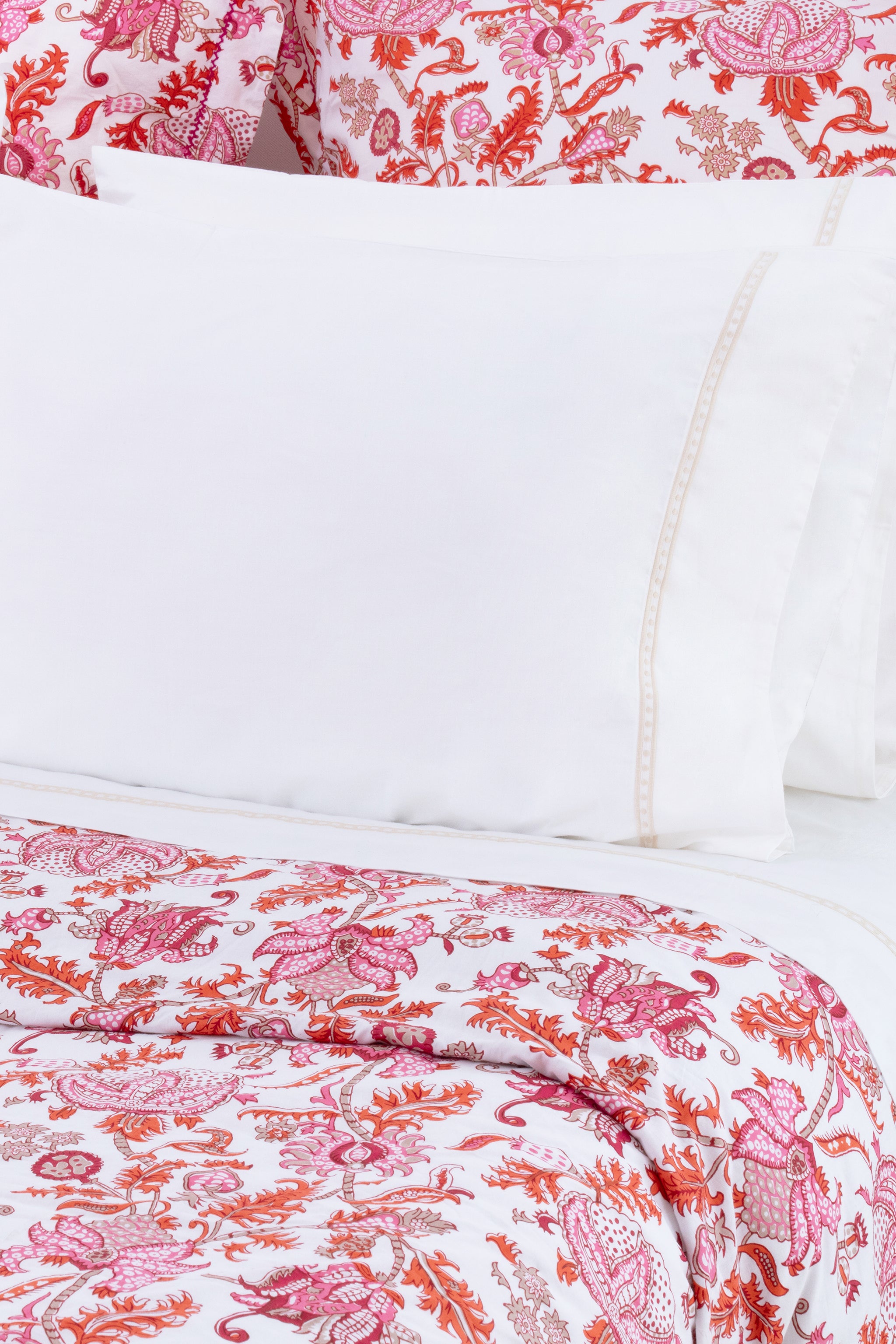 Francis Embroidered Cotton Sheet Set - Elegant Bedding
