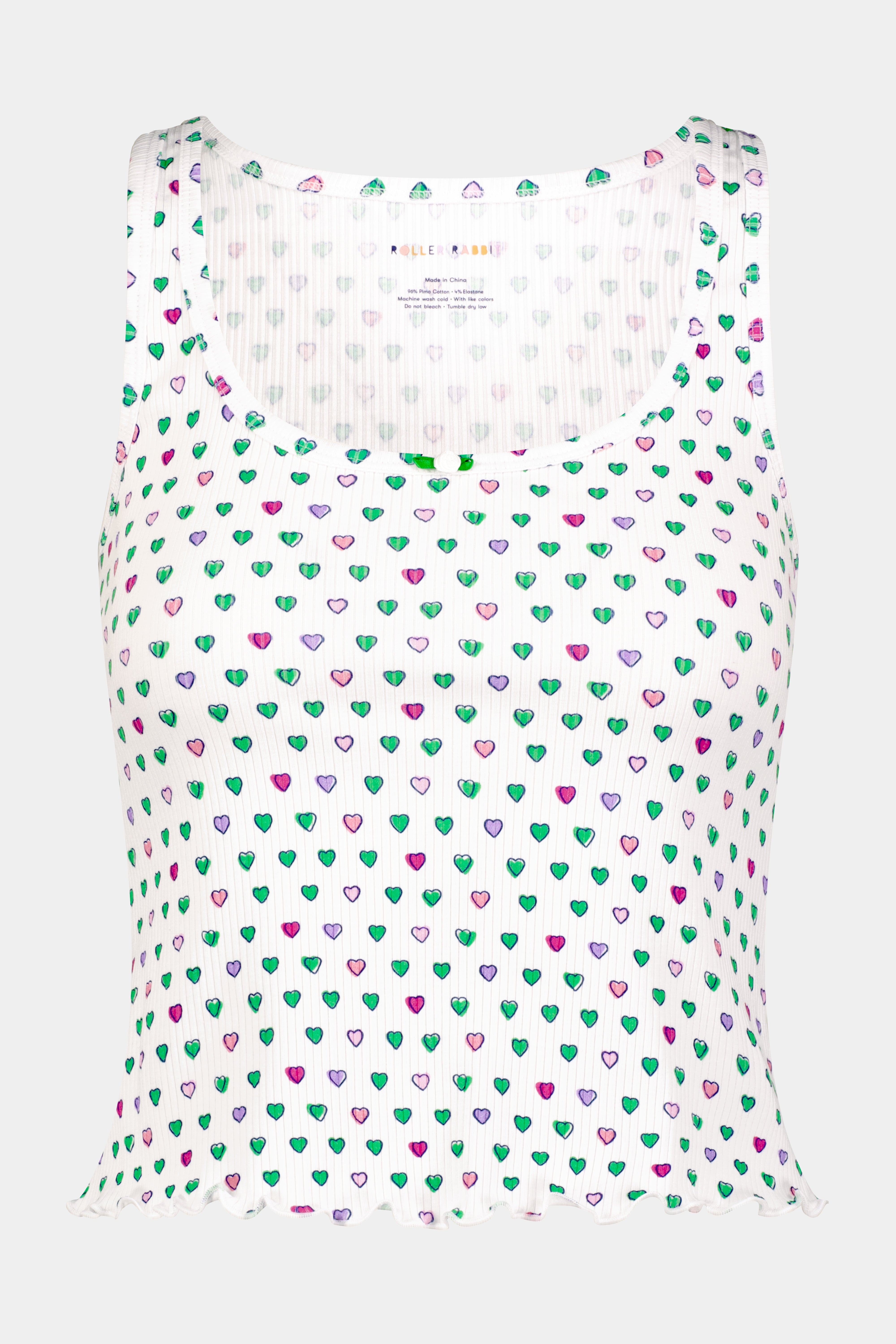 Astor Pop Hearts Tank Top