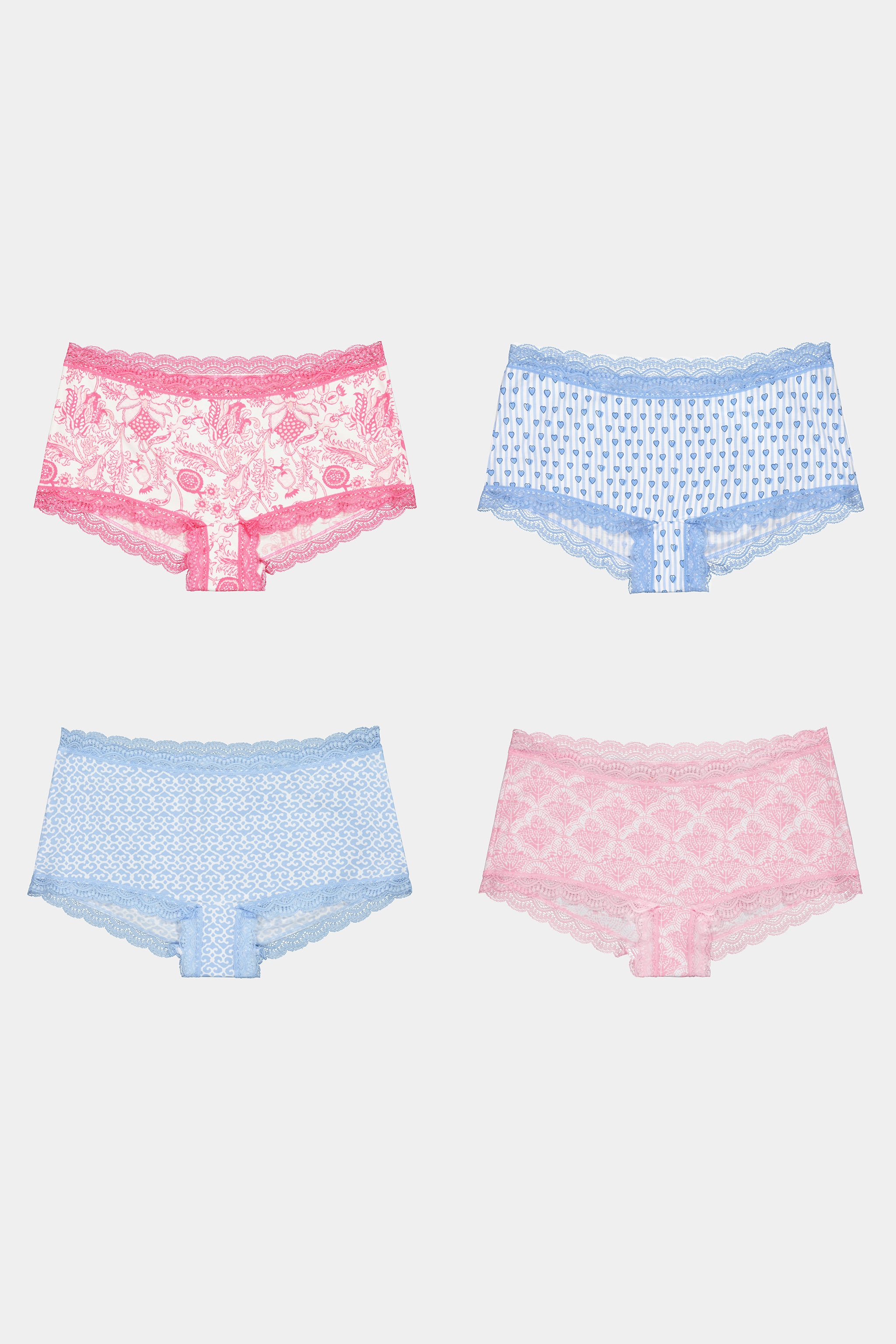 4-Pack Classic Boyshort Underwear