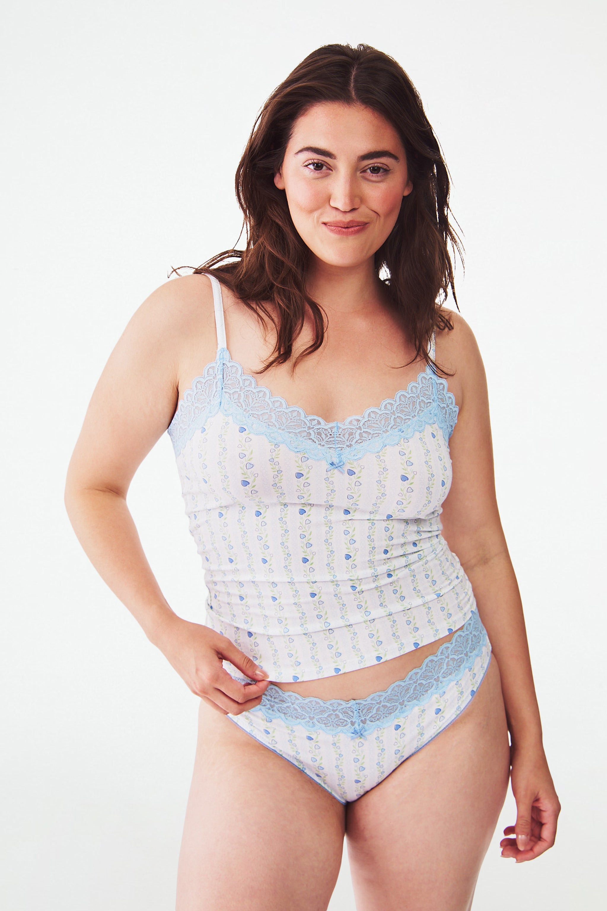 Waverly Hearts Vine Bikini - Floral Swimwear