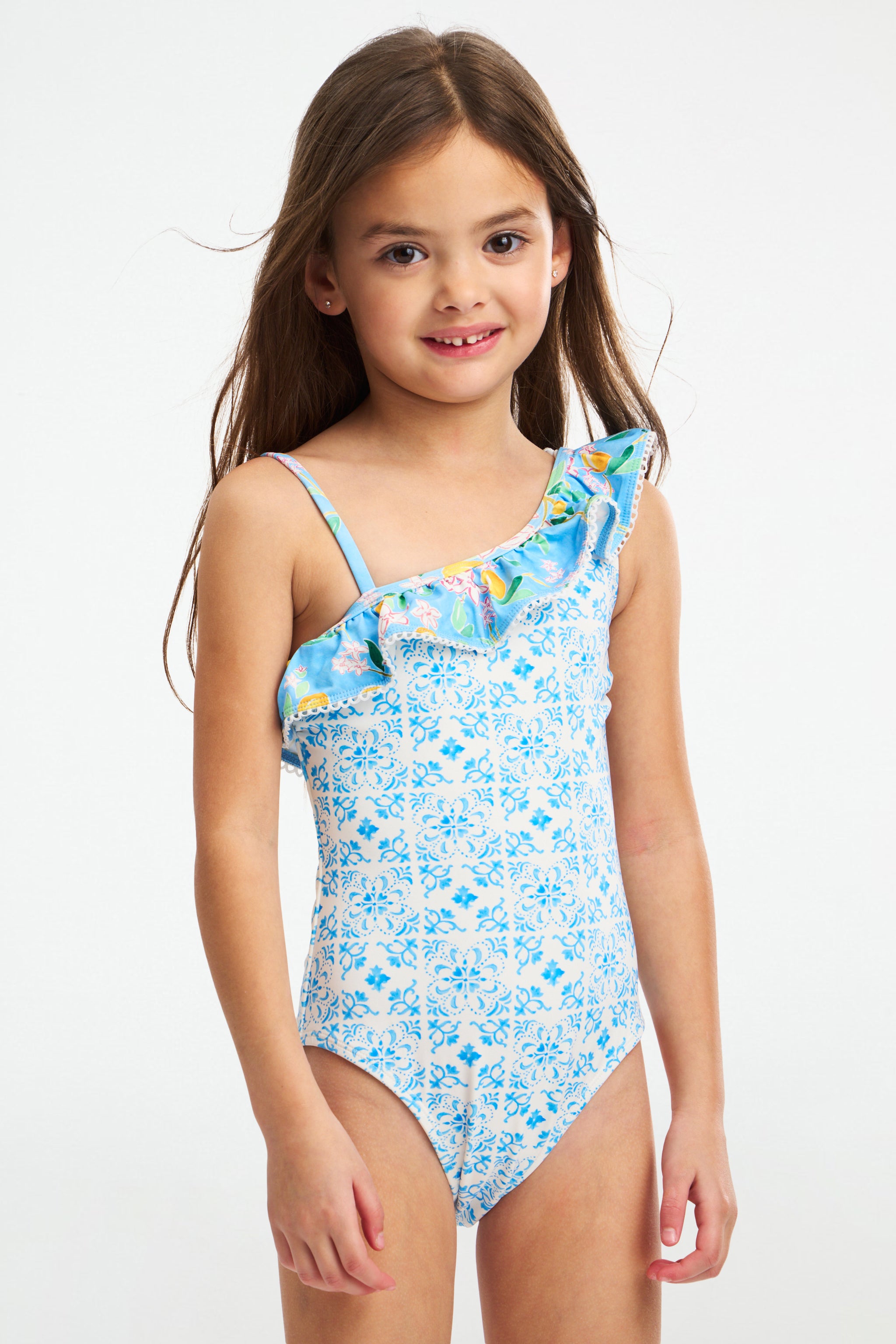 Tula Kids One Piece - Lemon Blossom Tuiles Design