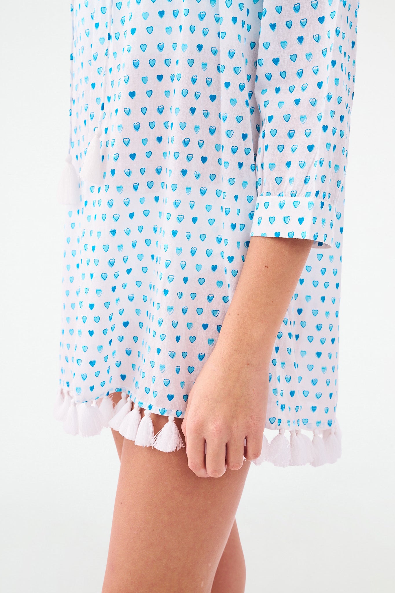 Serafina Kids' Heart-Print Tunic Top