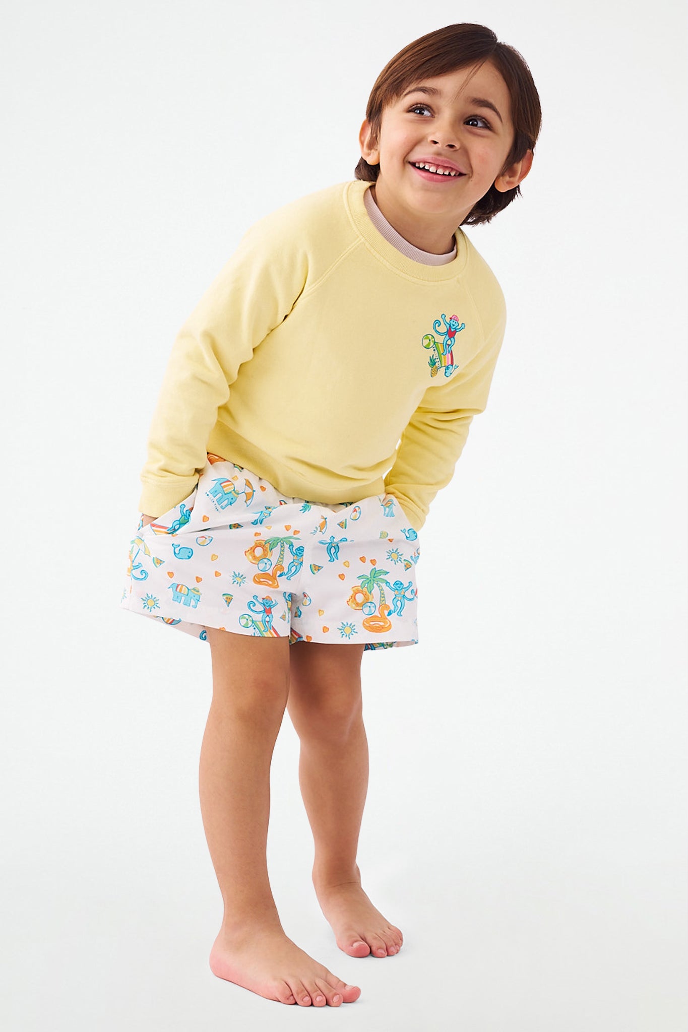 Kids' Quick-Dry Swim Trunks for Pool Parties