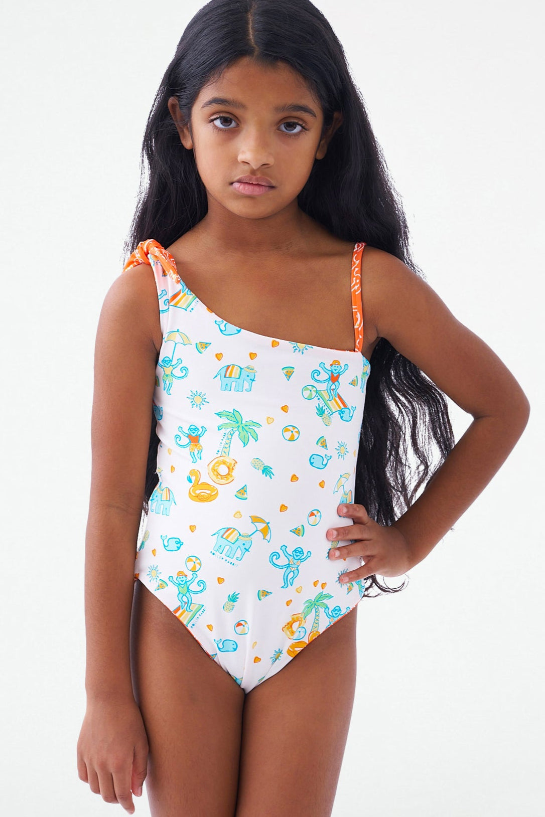 Reversible Jacey Kids One-Piece for Pool & Play