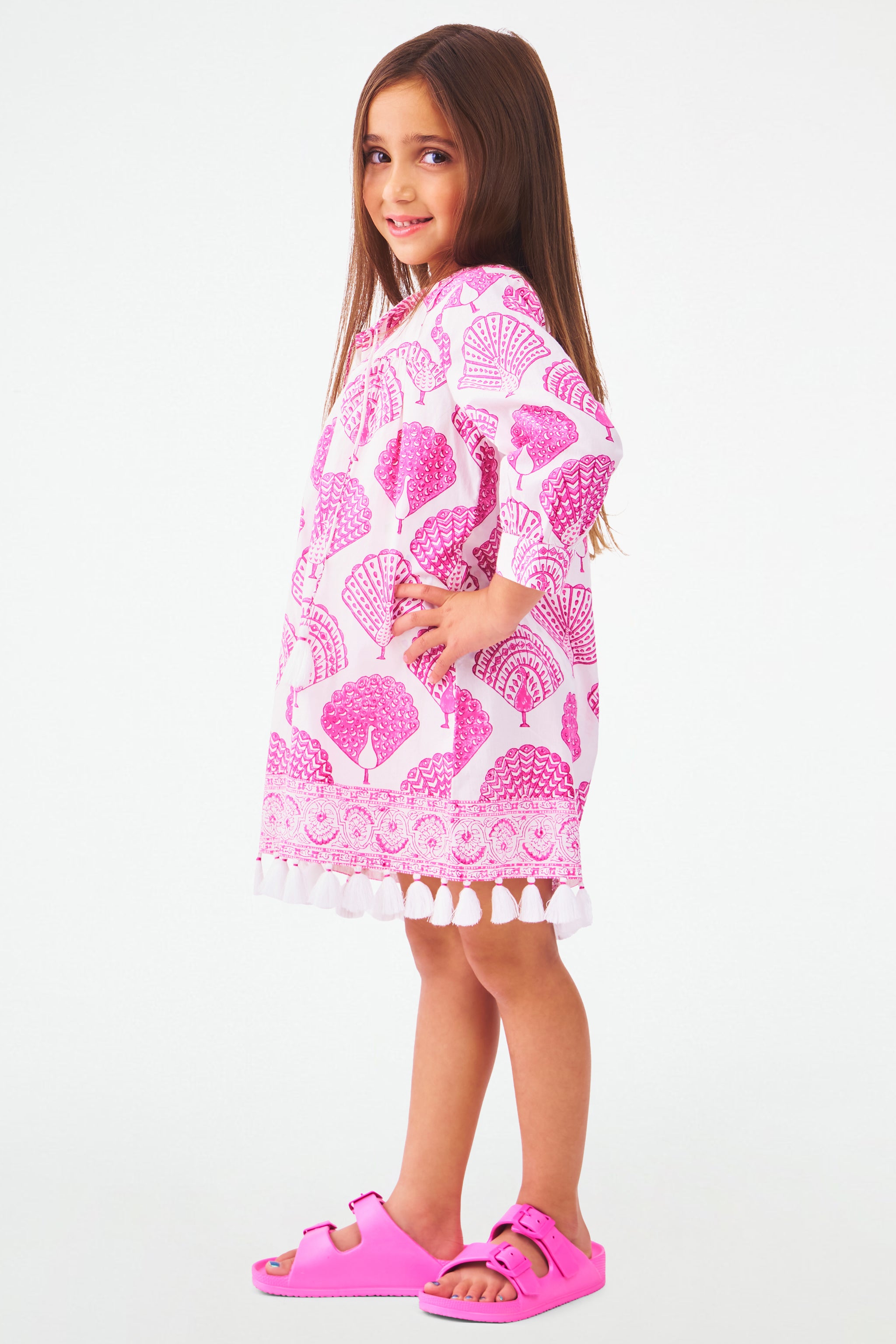Serafina Peacock Tunic for Girls