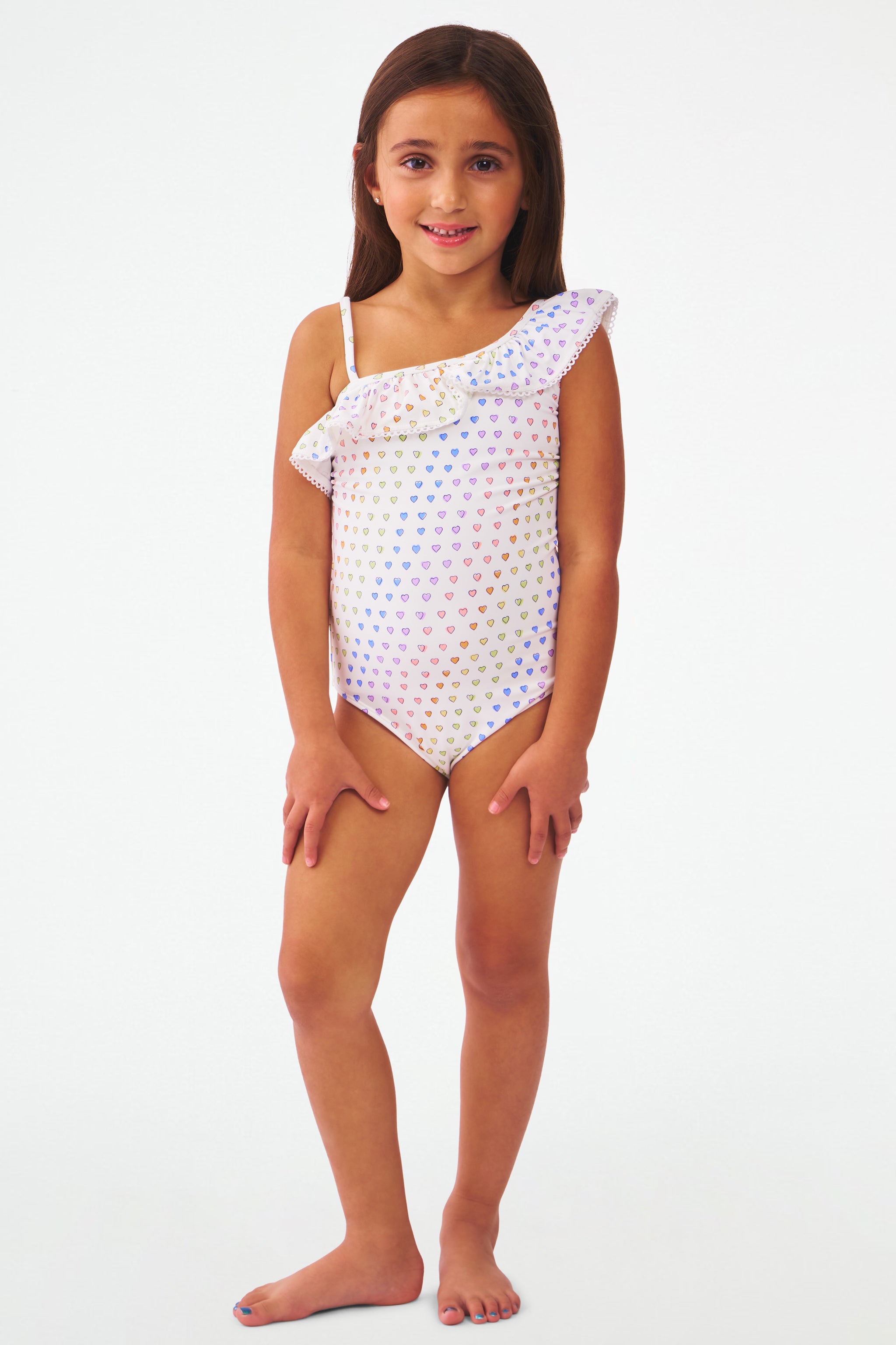 Tula Kids' Heart-Print One-Piece