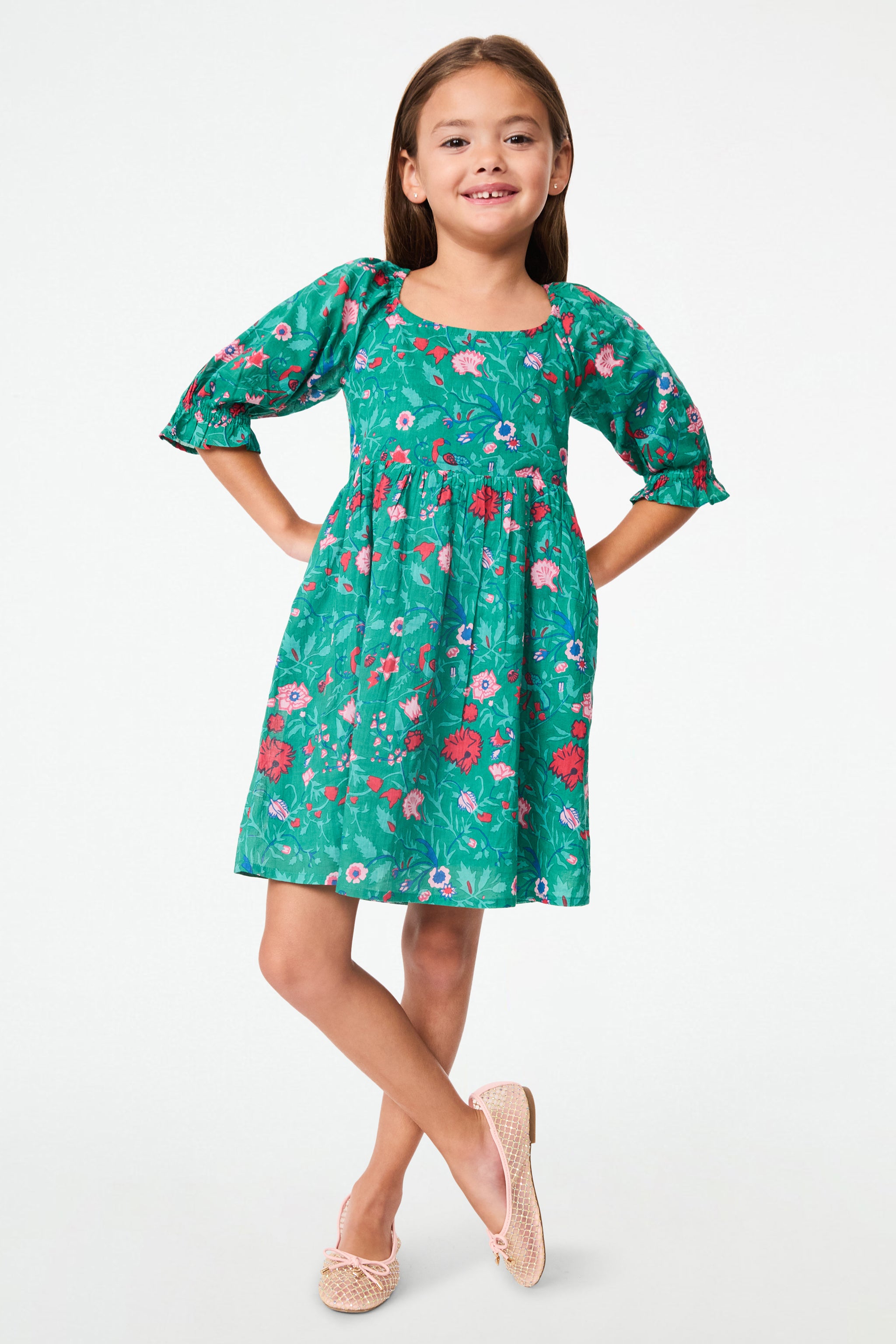 Floral Nancy Dress for Girls