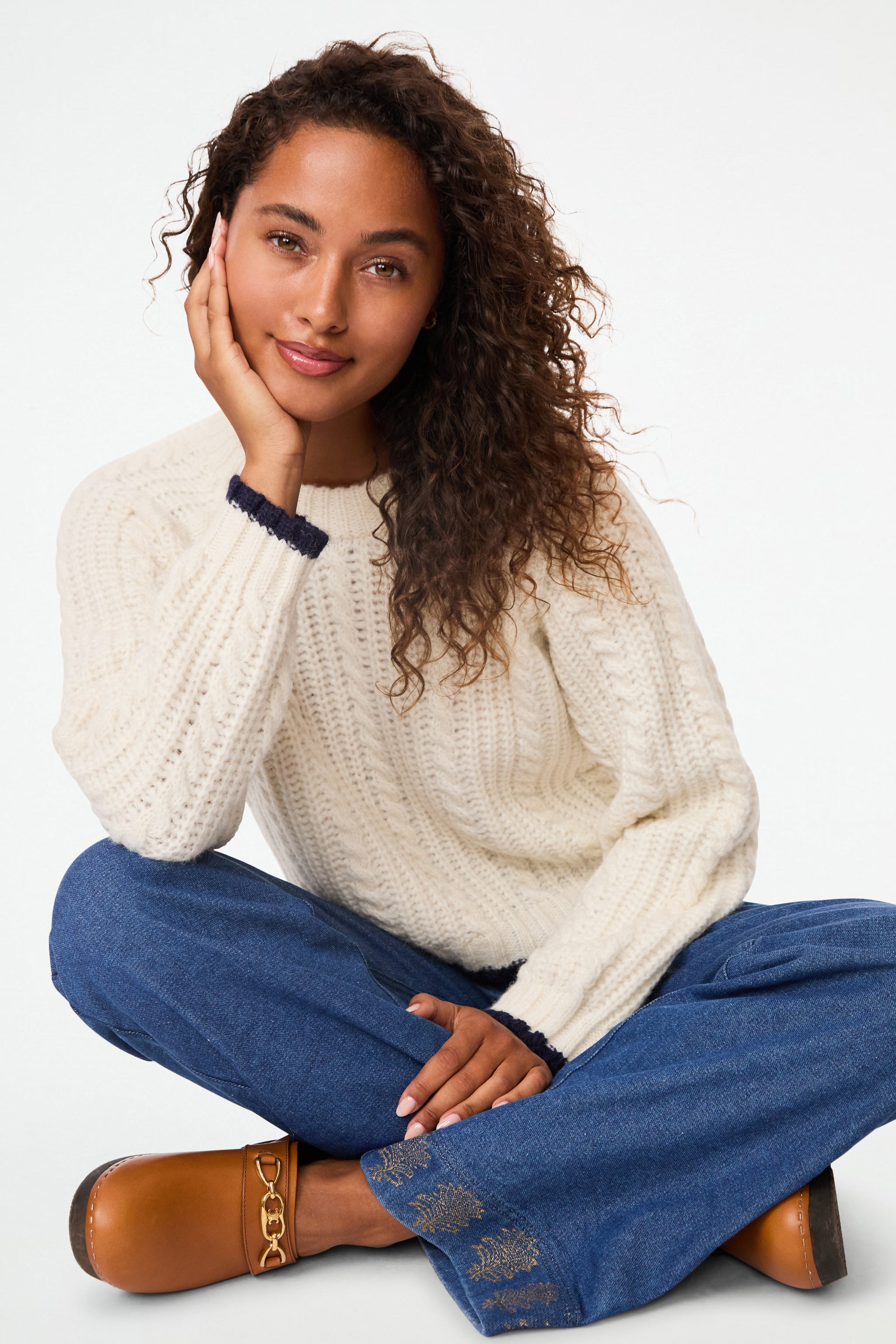 Classic Brittany Knit Sweater for Women