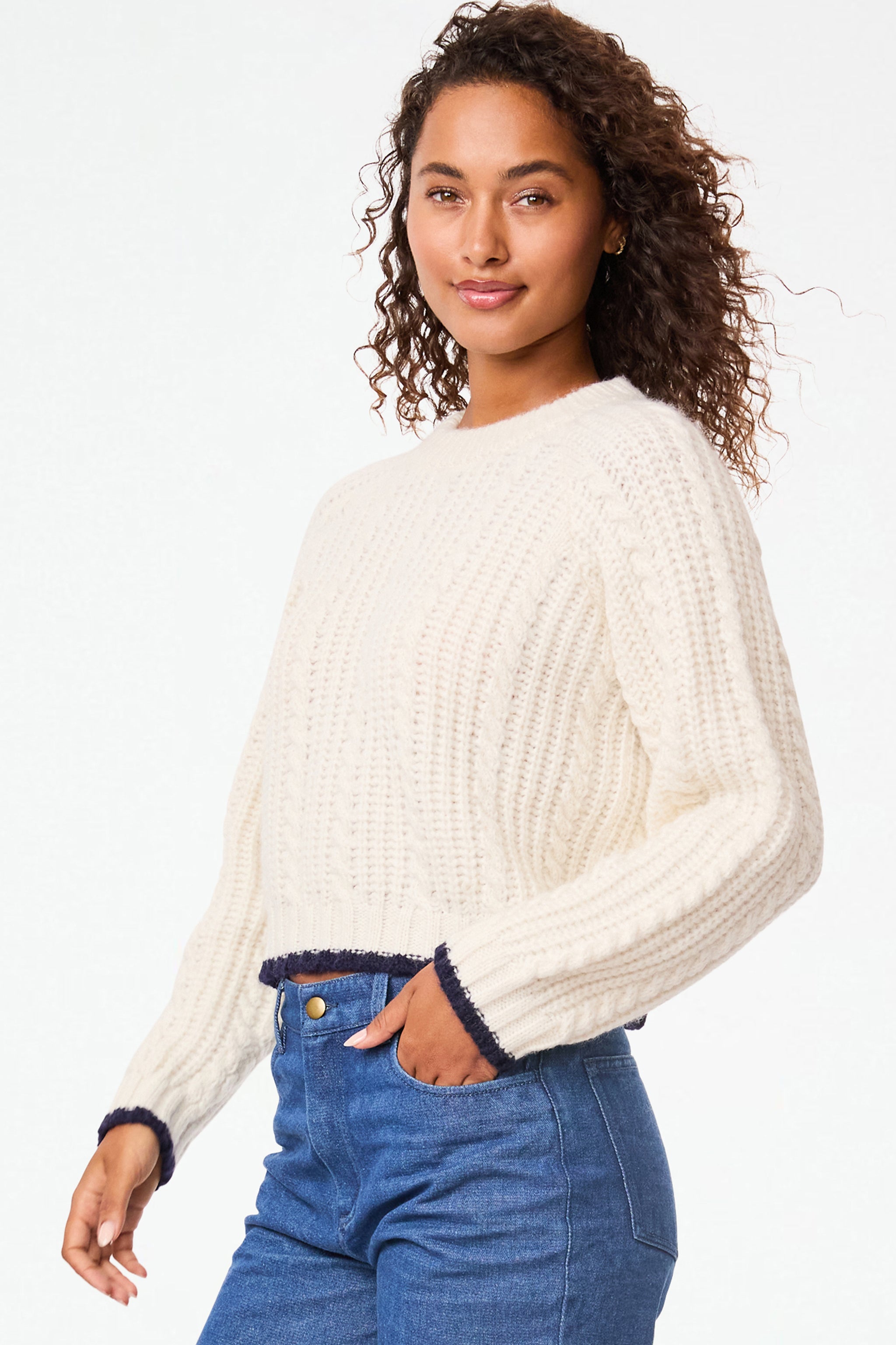 Classic Brittany Knit Sweater for Women