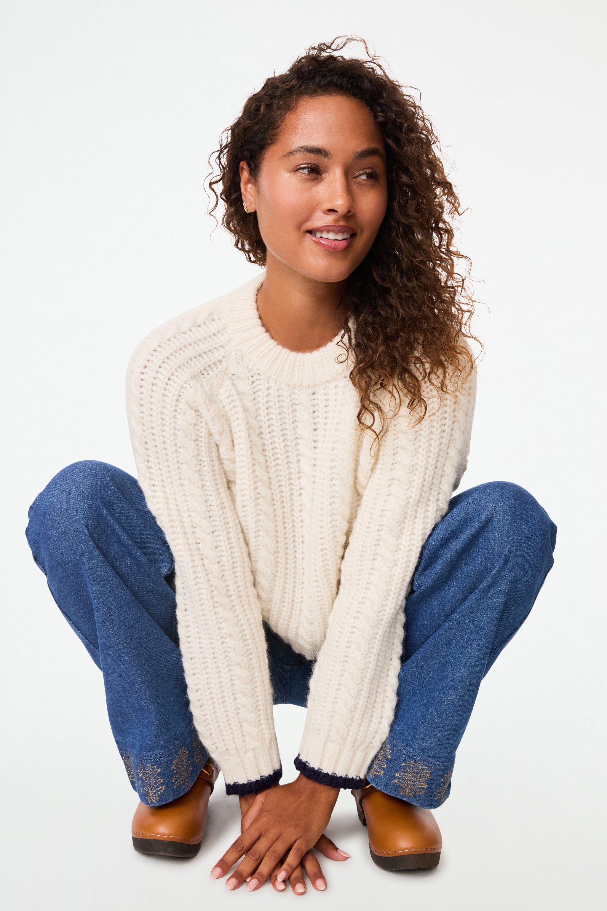 Classic Brittany Knit Sweater for Women