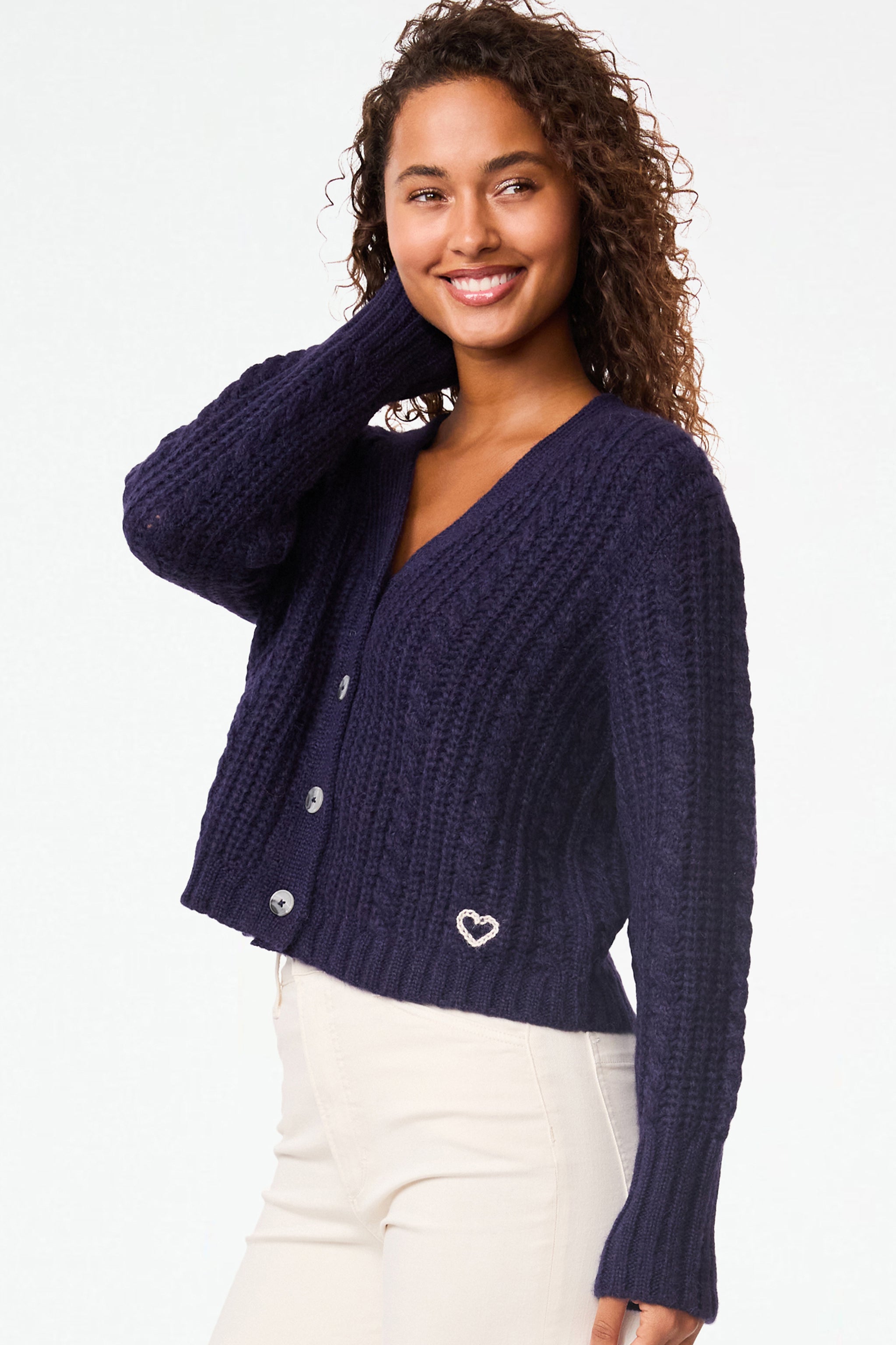 Andrea Stylish Knit Cardigan for Women