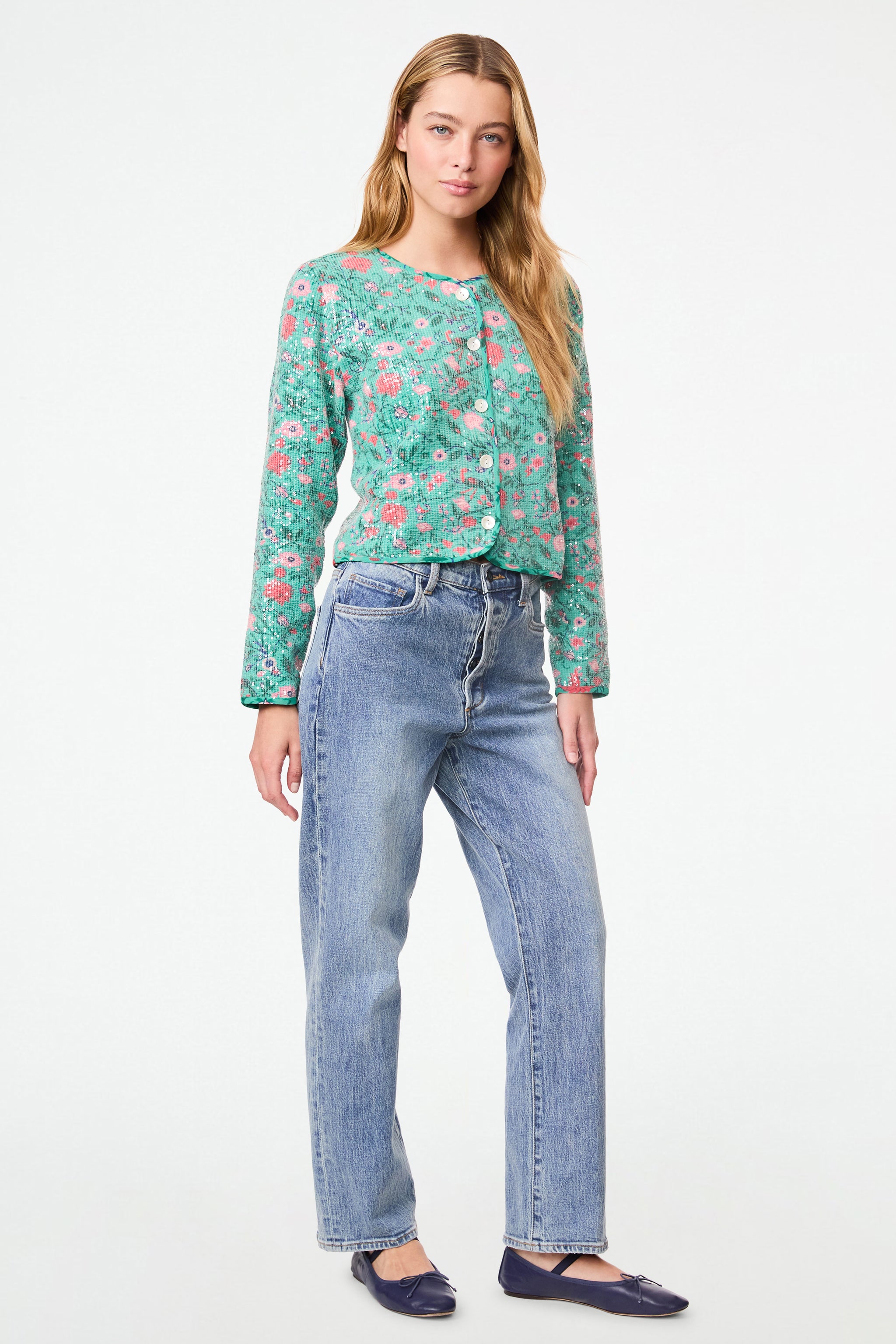Rosana Floral Jacket by Pavone