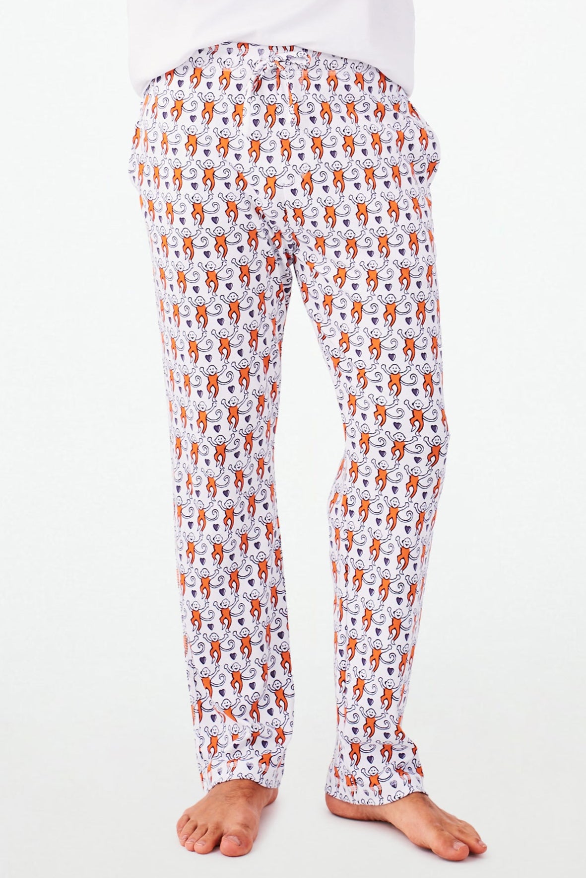 Men's Simon Monkey Print Pants