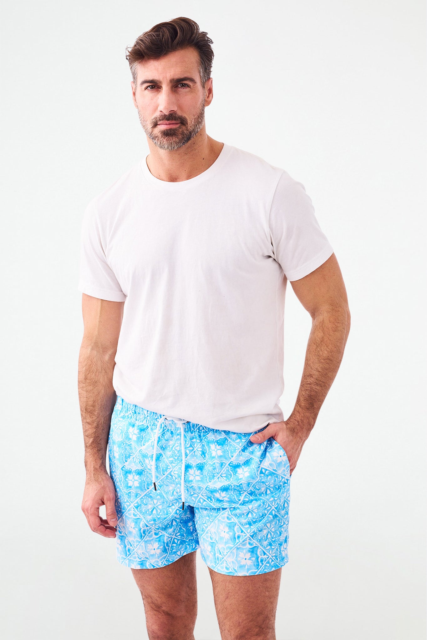 Men's Quick-Dry Swim Trunks for Beach & Pool