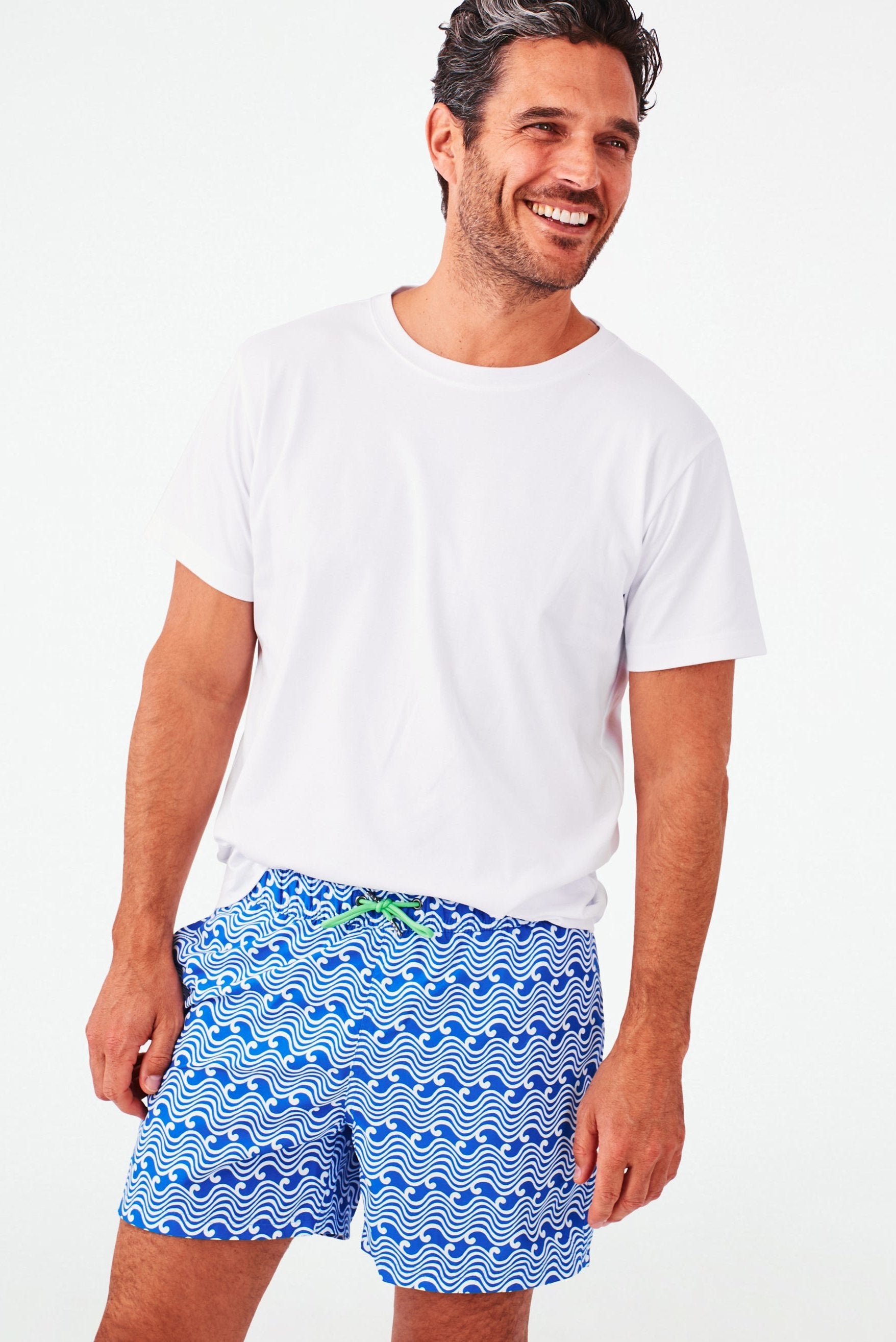 Men's Quick-Dry Swim Trunks for Active Laps