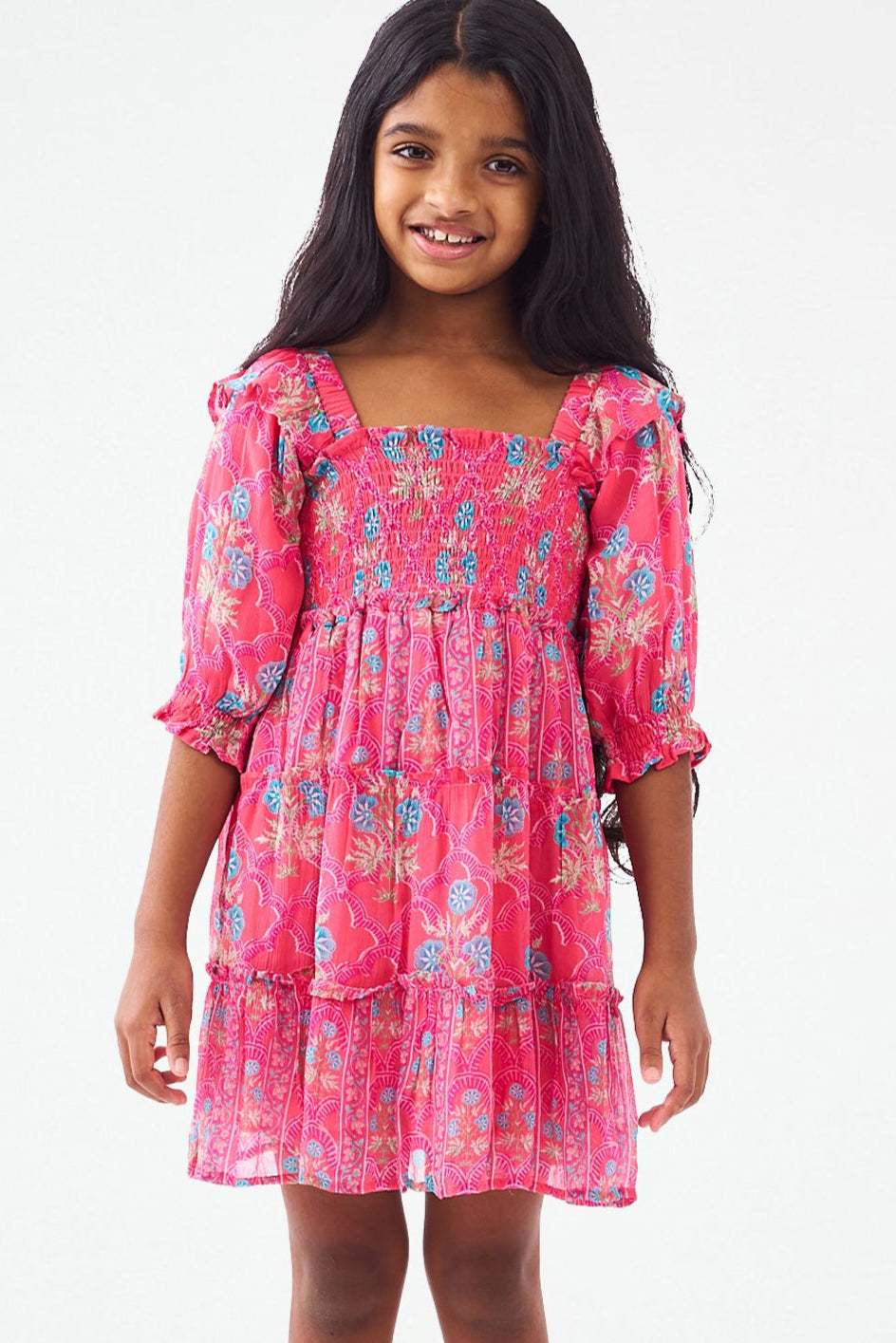 Jemina Ciera Floral Dress for Girls