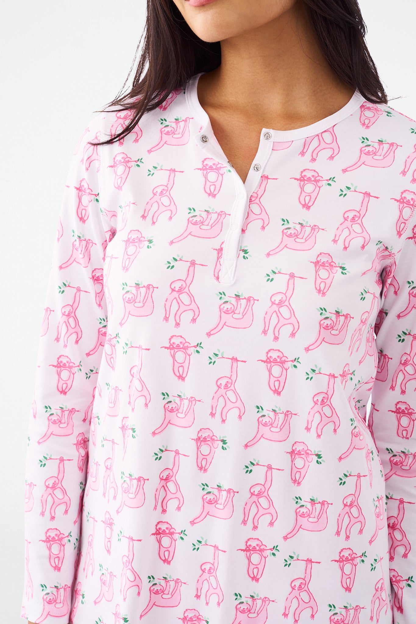 Cozy Sloth Pajama Set for Relaxation