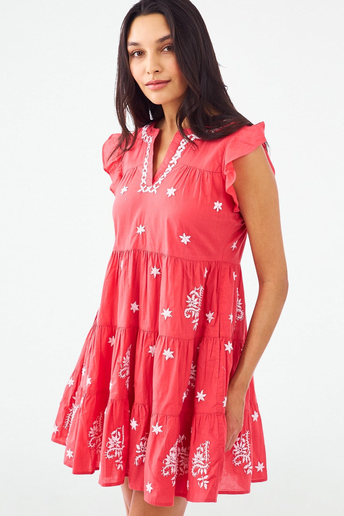 Vanna Pippa Embroidered Floral Dress