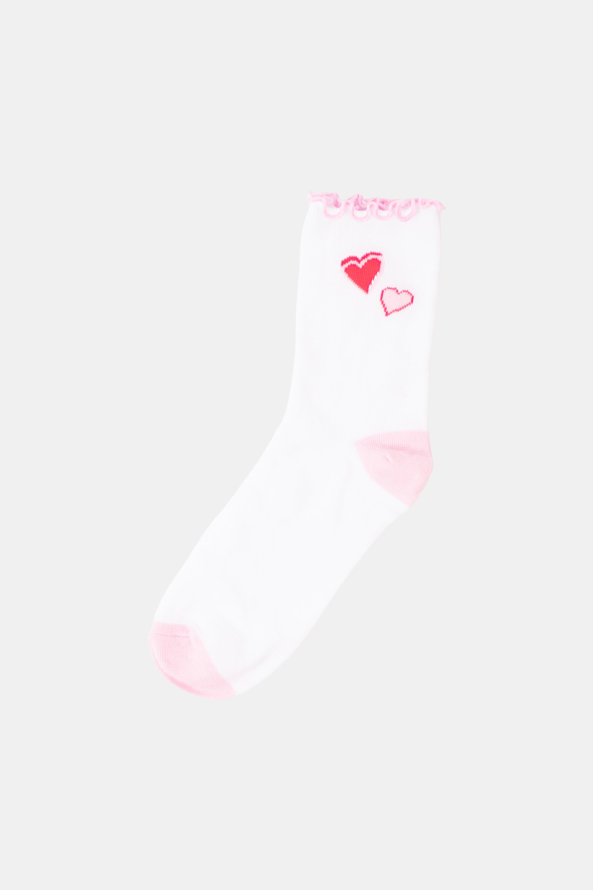 Lace Ruffle Socks for Valentine's Day