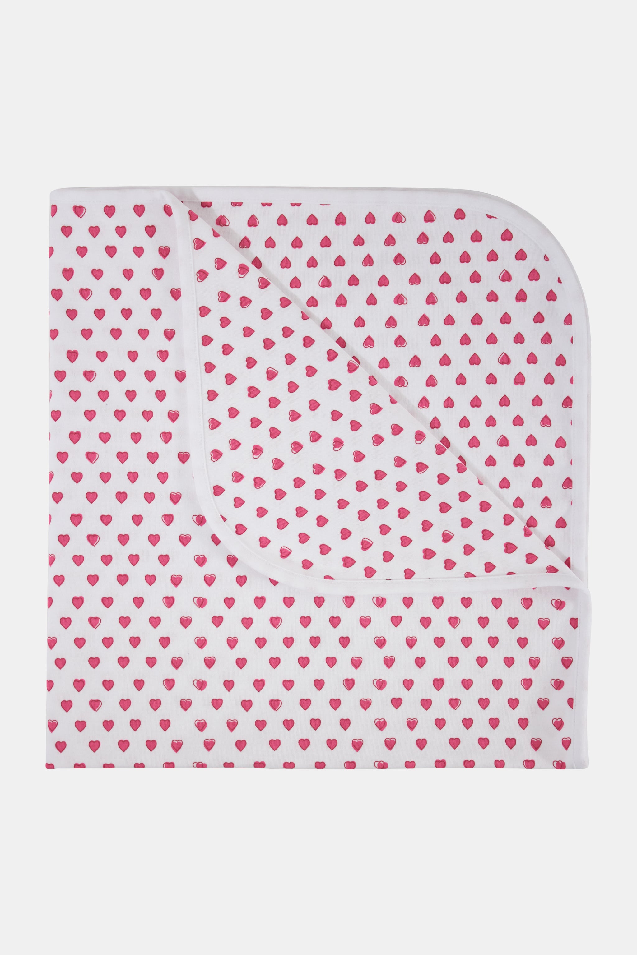 Soft Baby Heart Blanket for Newborns