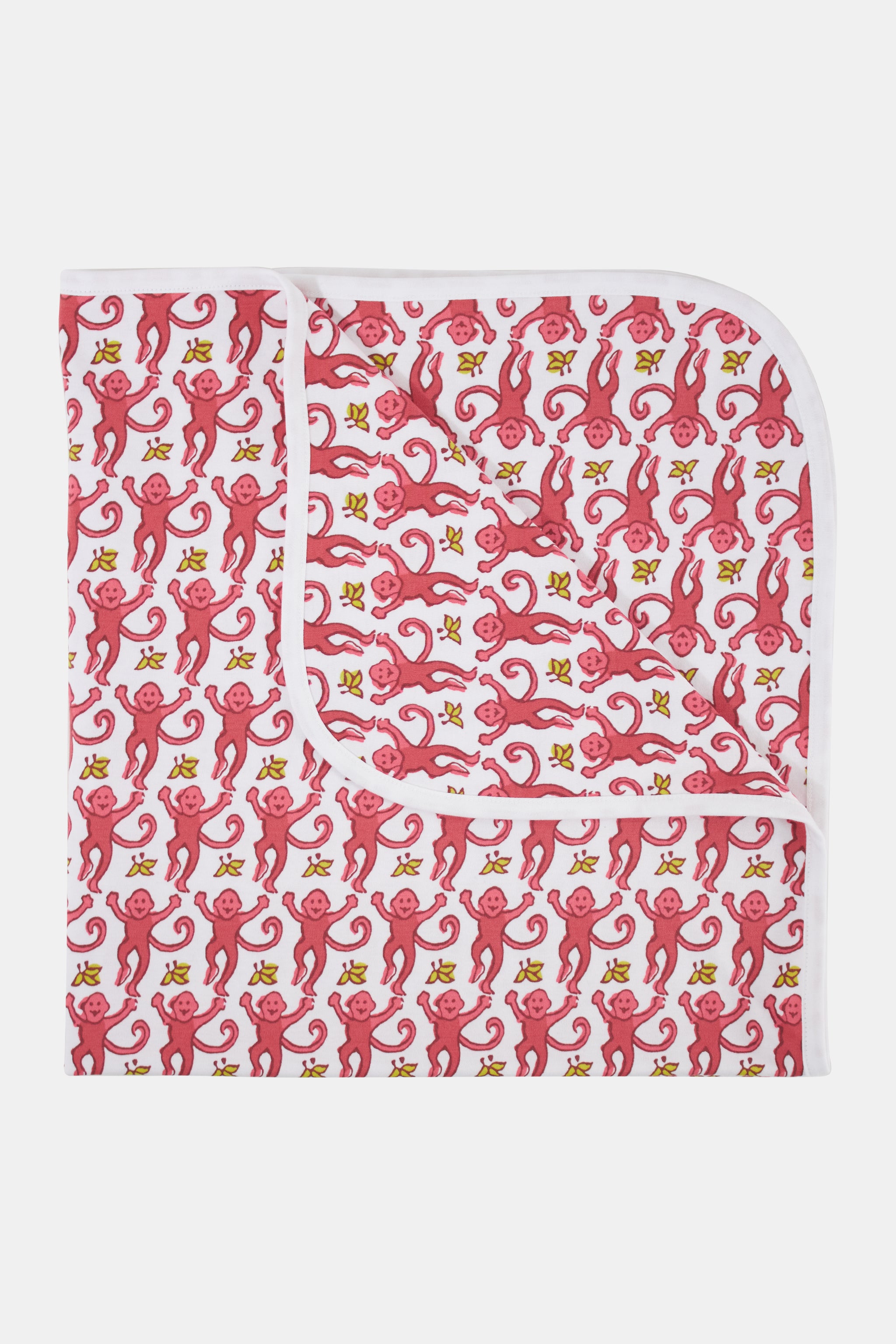 Soft Baby Monkey Blanket for Newborns