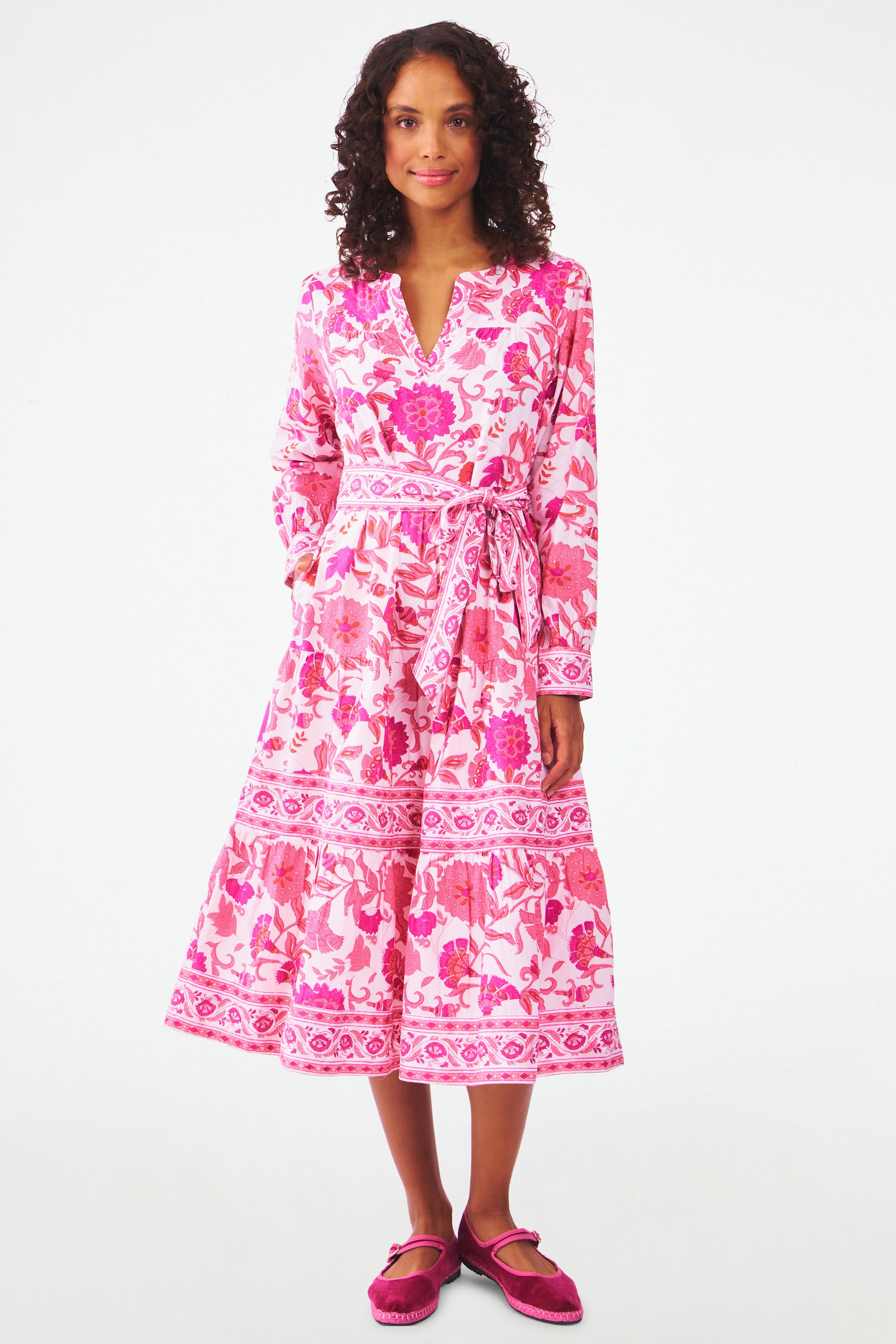 Botanica Charlotte Floral Dress