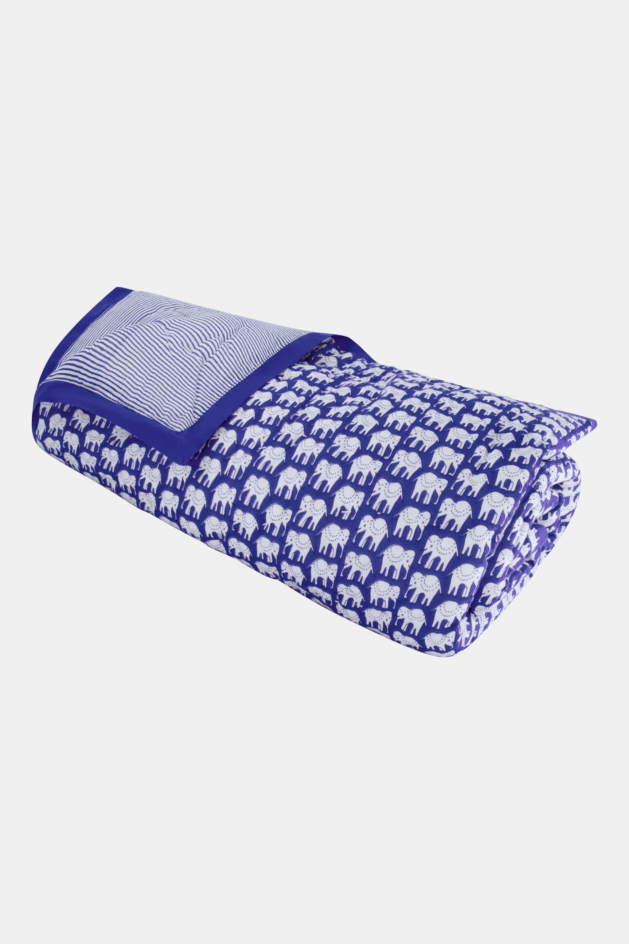 Hathi Baby Blanket - Soft Nursery Quilt
