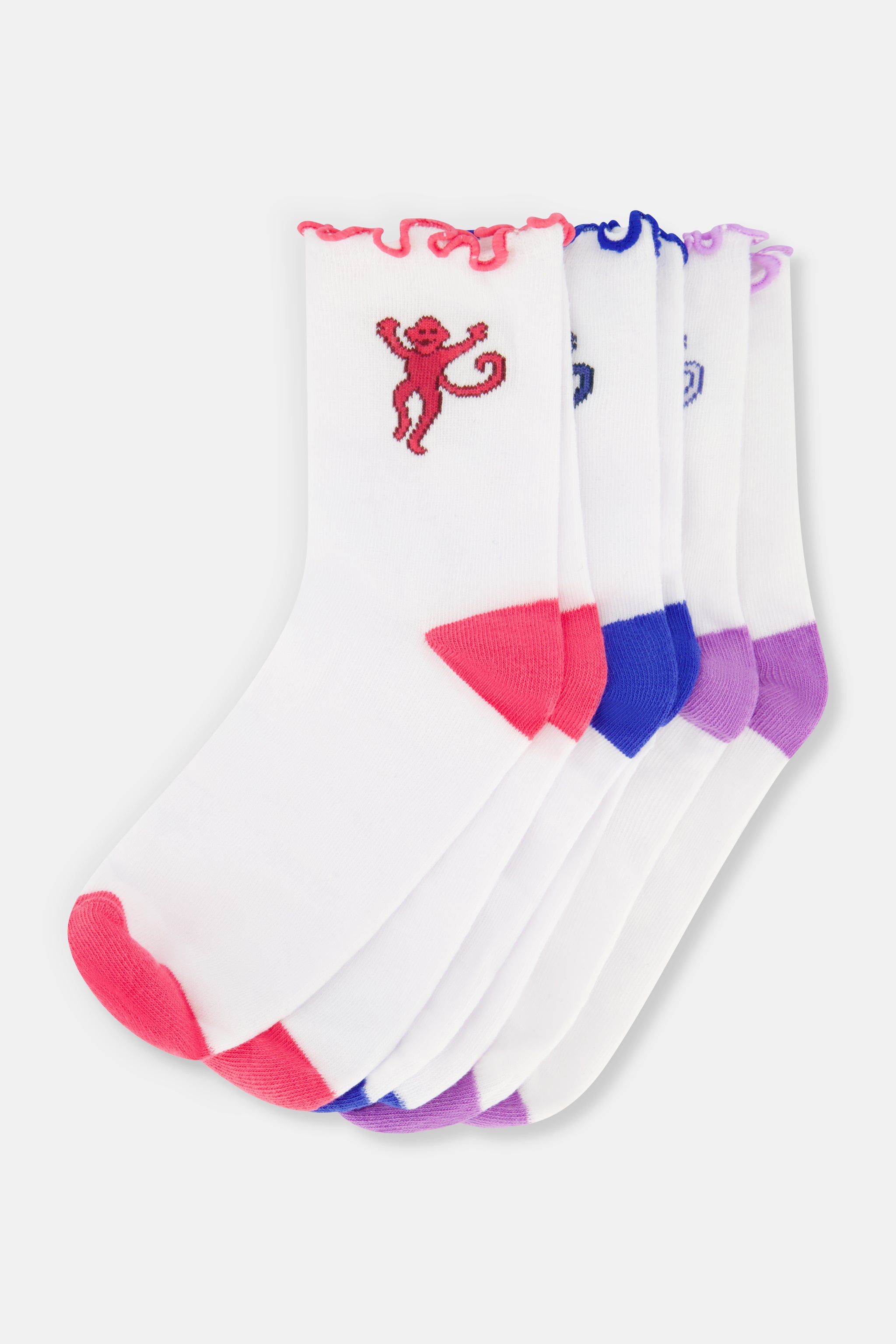 Stylish Ruffle Socks Pack for Women