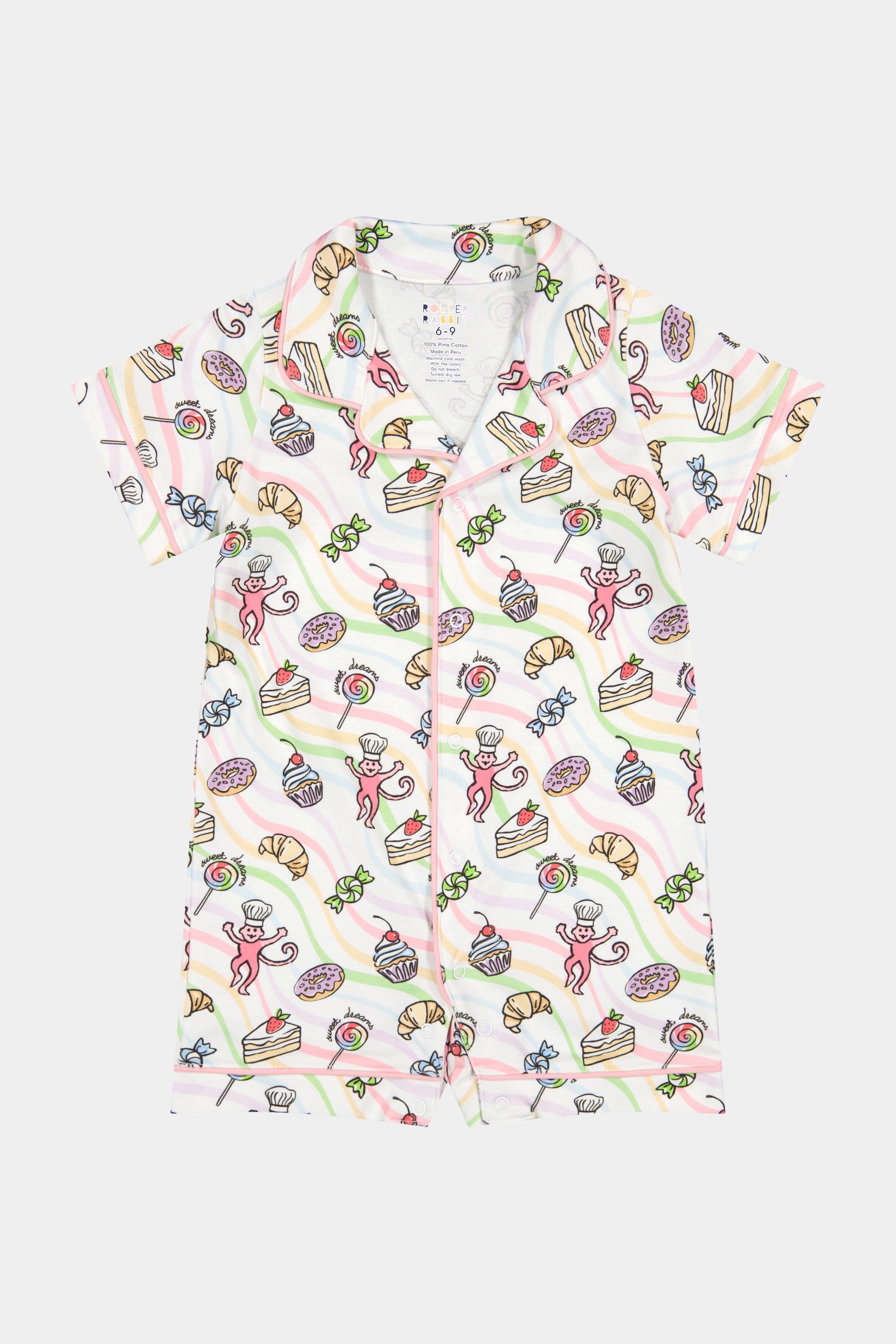 Baby Swirl Polo Onesie for Sweet Dreams