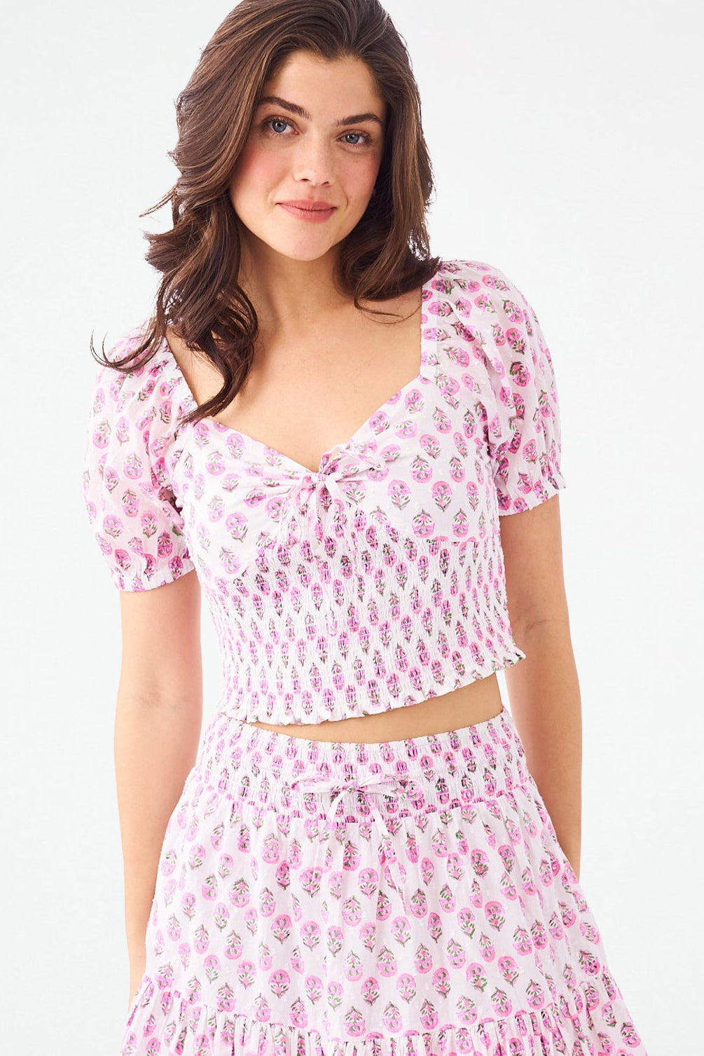 Daisy Paisley Print Dovie Blouse
