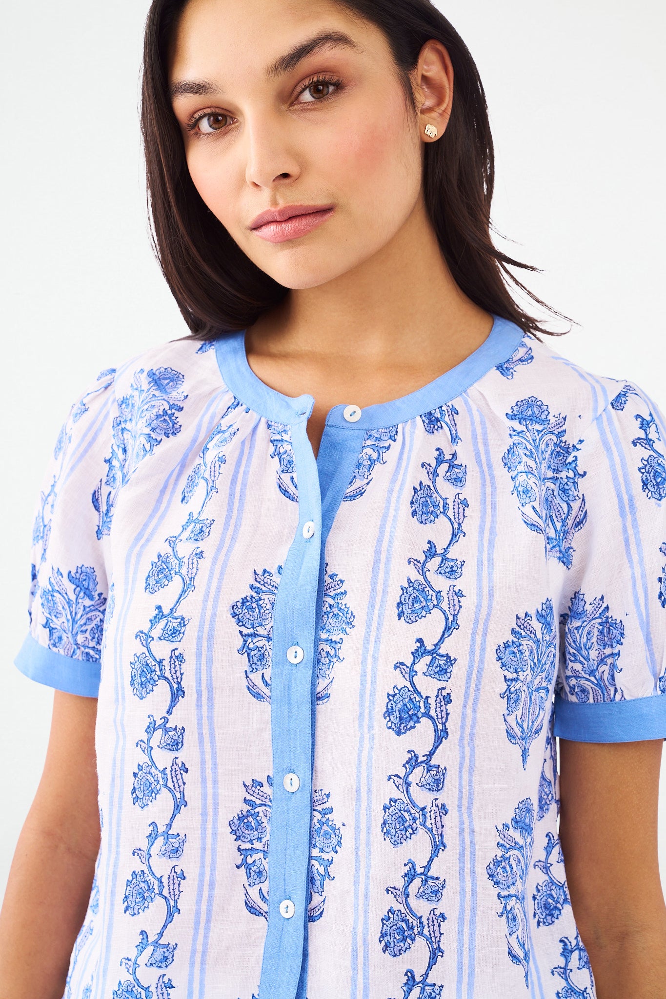Lily Stripe Dorian Blouse for Women
