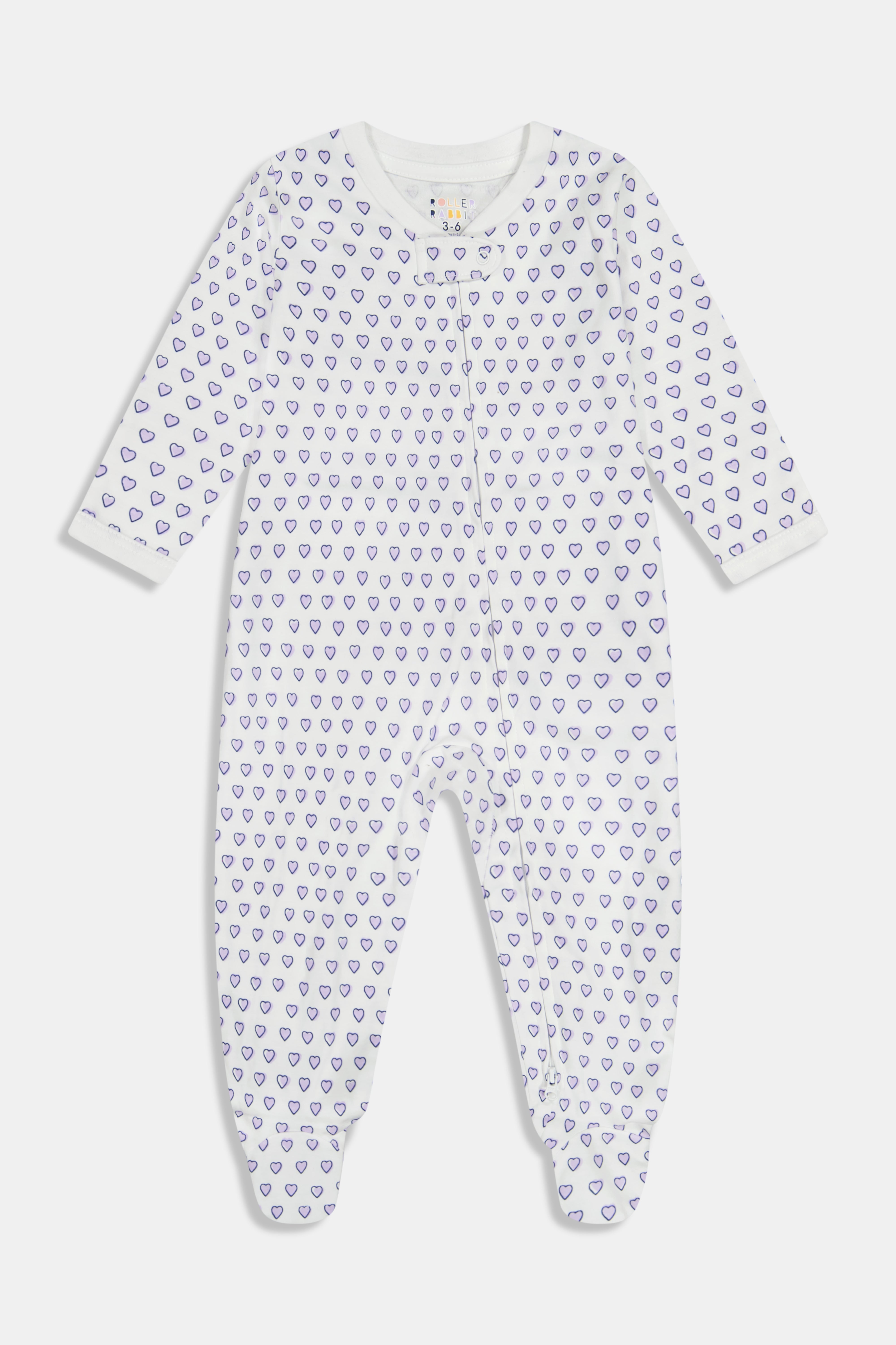 Baby Zipper Footie Pajamas - Soft & Cozy