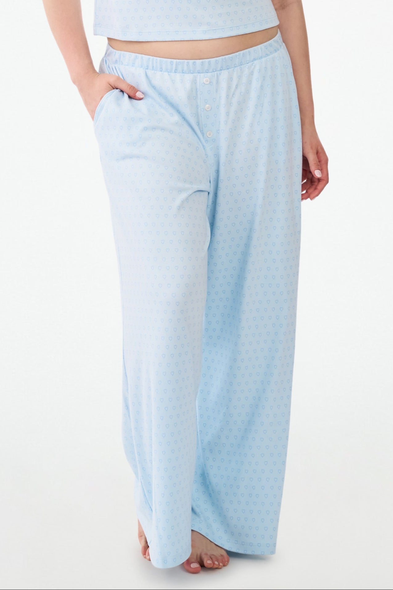 Hearts Tonal Boden Pants for Women