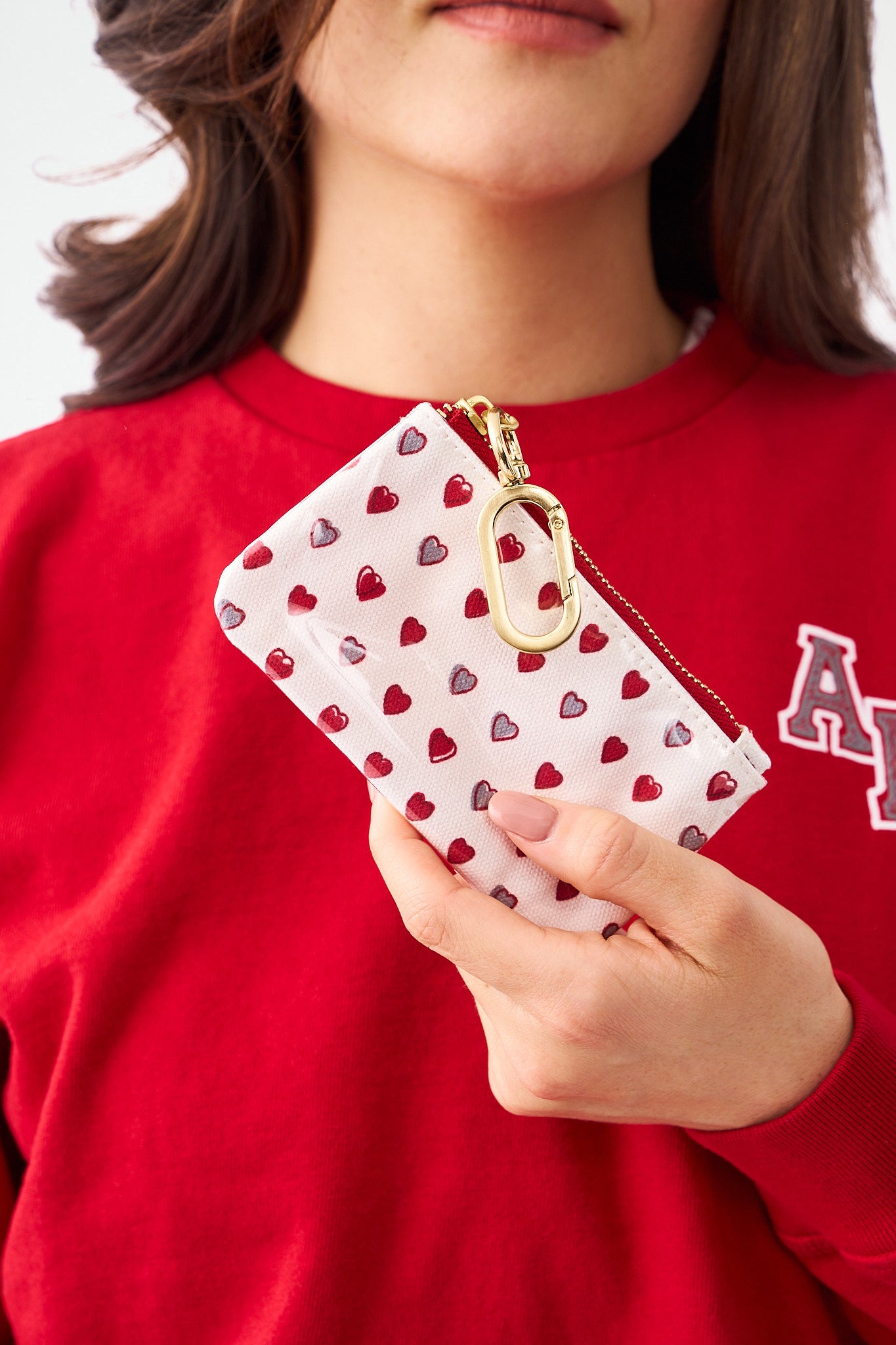 Heart-Shaped Coin Purse for Loose Change