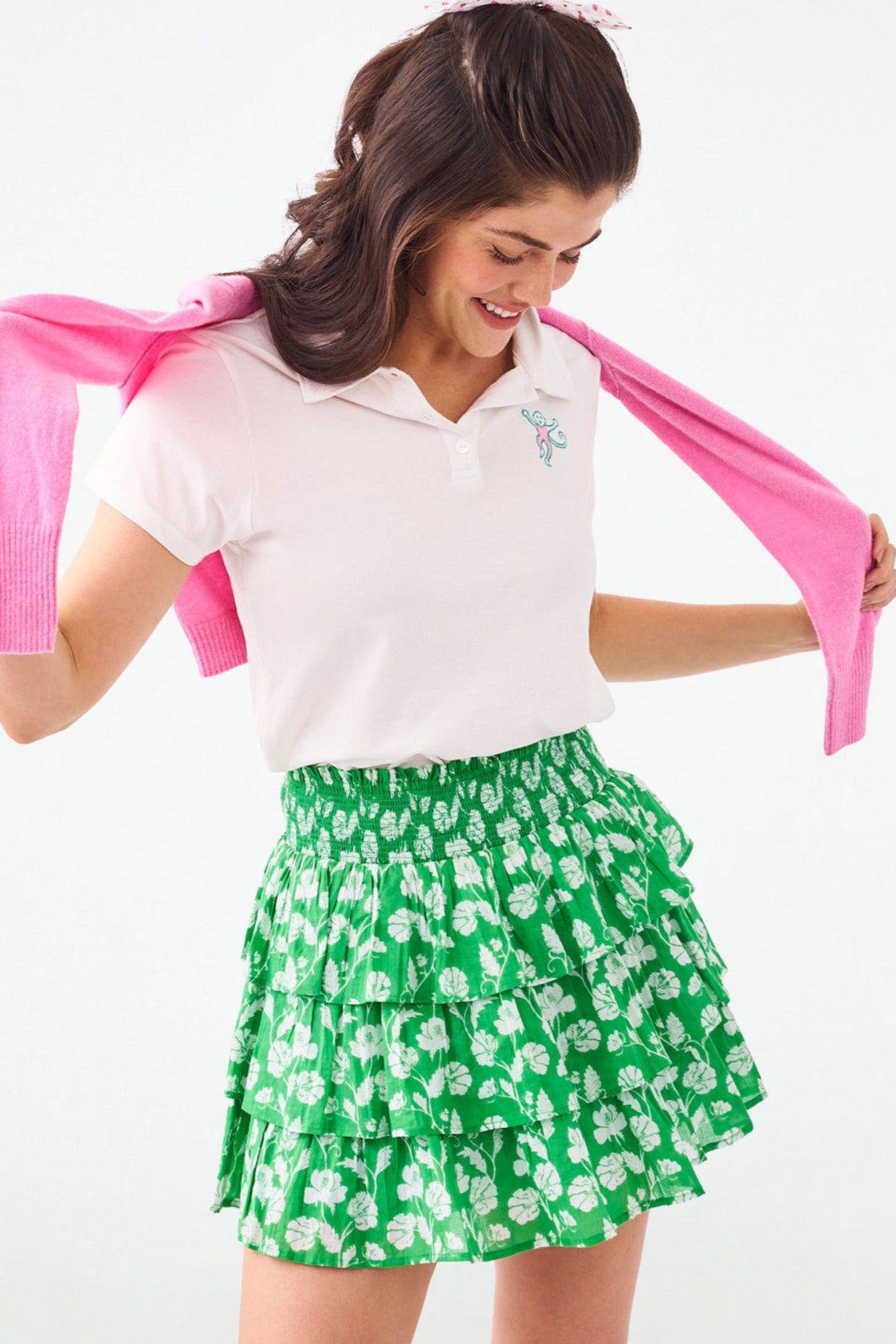 Stylish Cardoon Vine Siggy Skirt