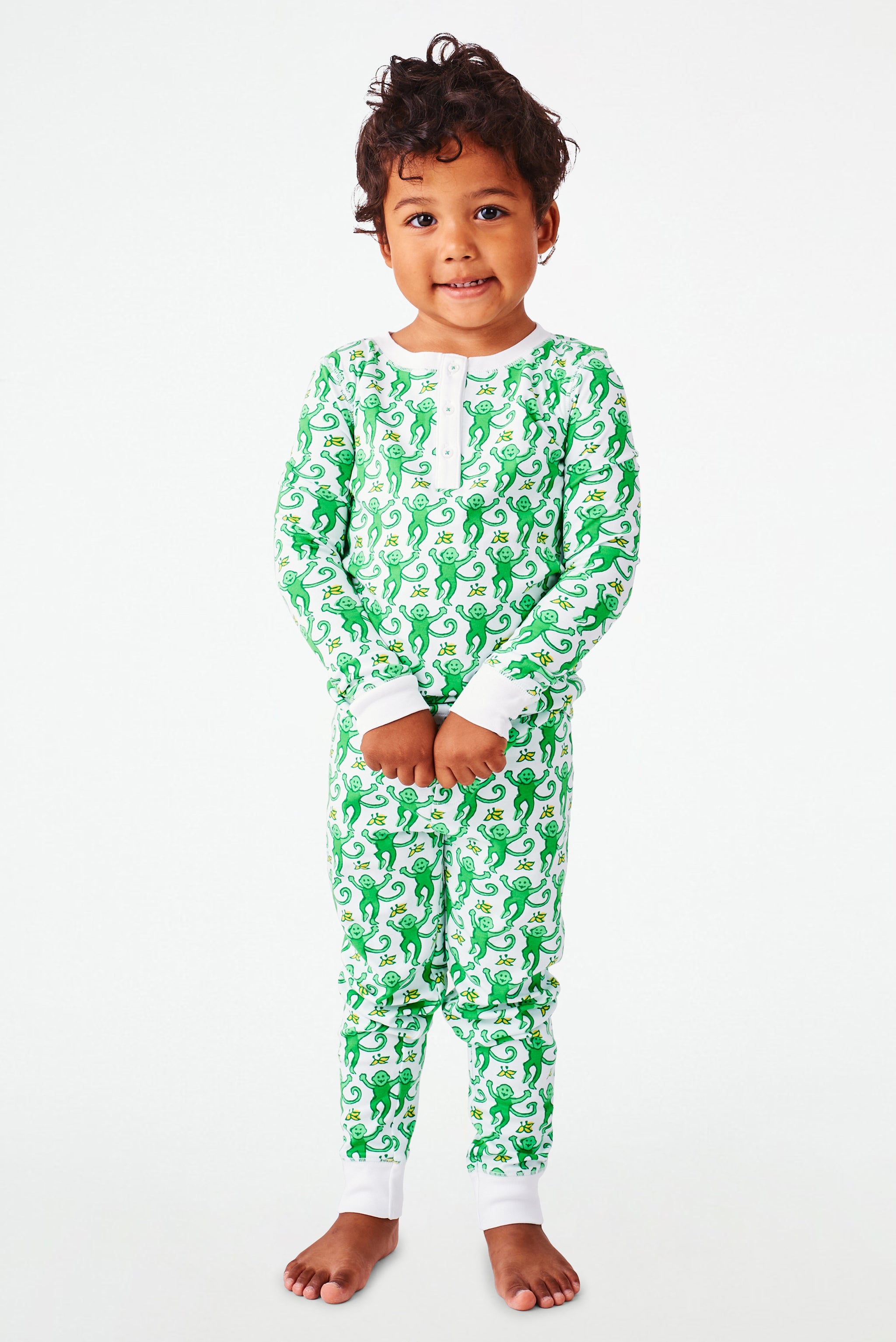 Monkey Print Pajamas for Kids