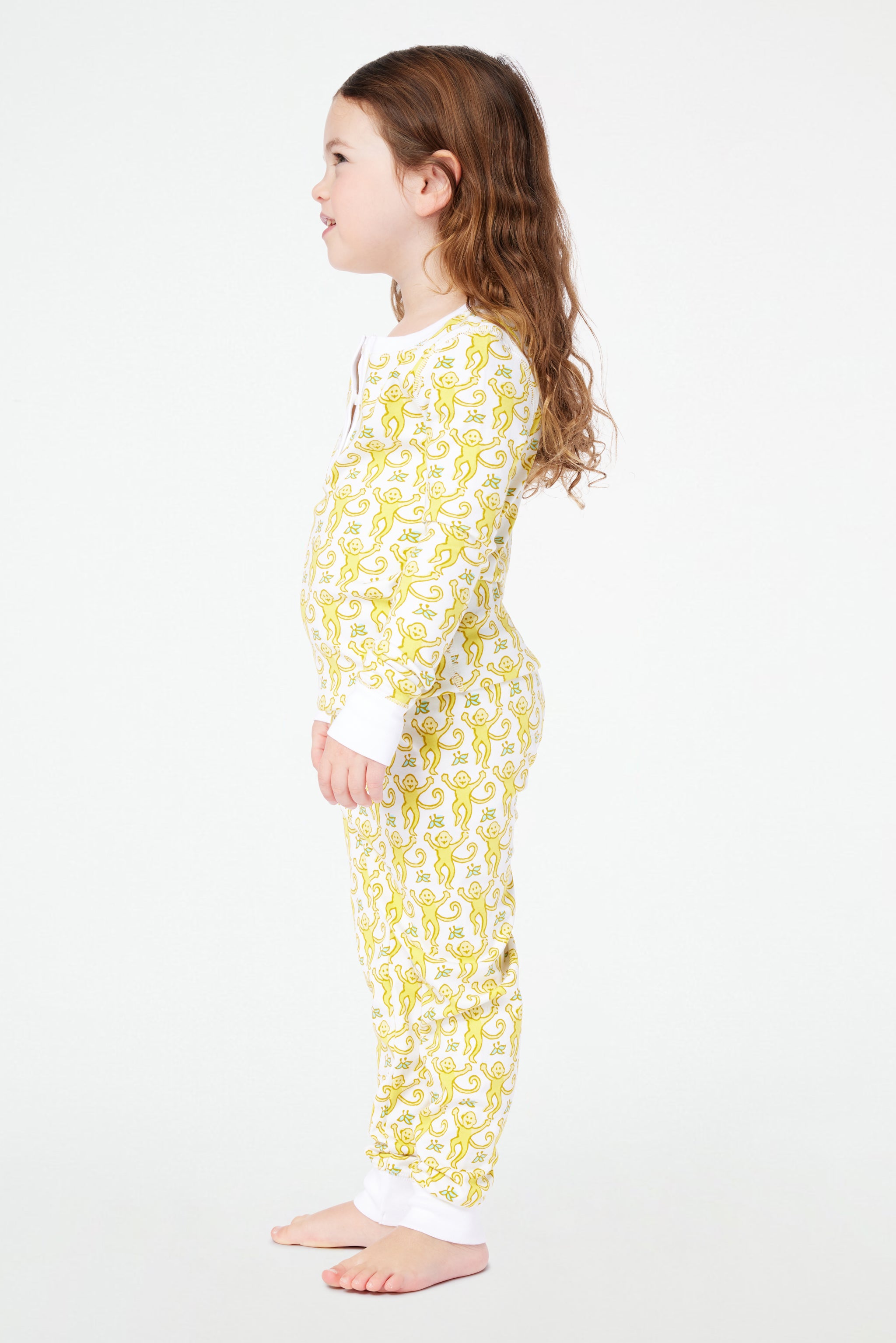 Monkey Print Pajamas for Kids
