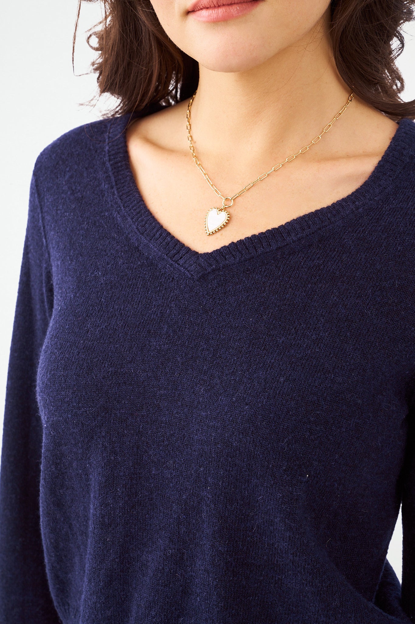 Demi Heart Pendant Necklace