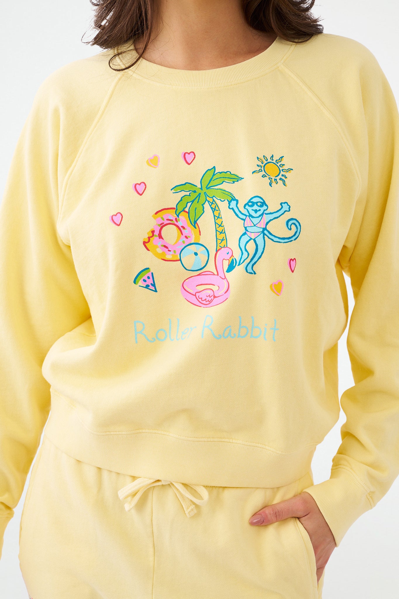 Casual Pool Party Sweatshirt